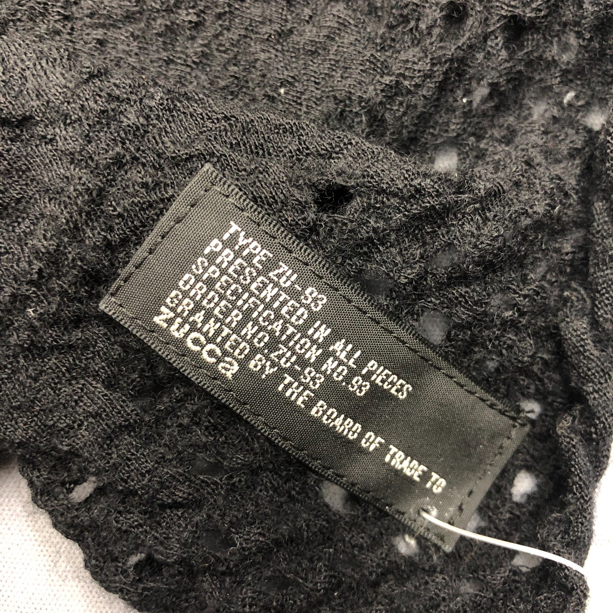 Zucca Vintage Zucca de Cabane Scarf Muffler Wool Winter Scarves Size ONE SIZE - 4 Thumbnail