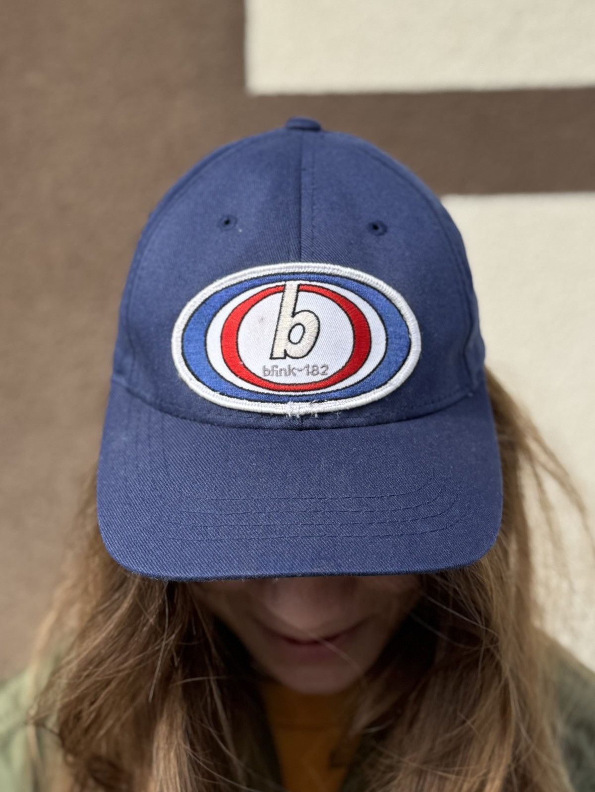 Band Tees Vintage Y2K Blink-182 Embroidered Logo Flexfit Cap Small Size 30 - 2 Thumbnail