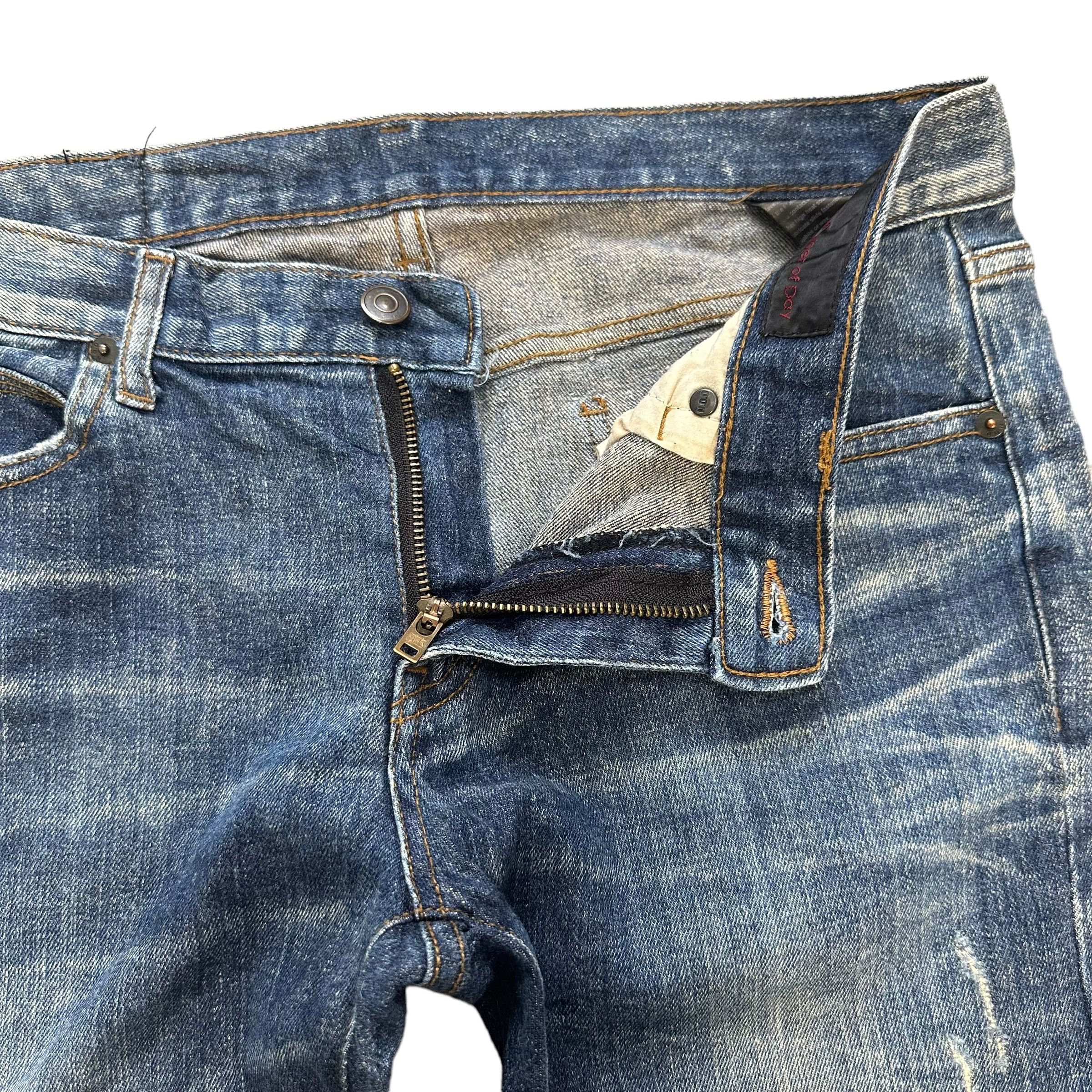 Other THE NUMBER OF DAY COMPANY JEANS DENIM PANT #8515-012 Size 34" / US 12 / IT 48 - 4 Thumbnail