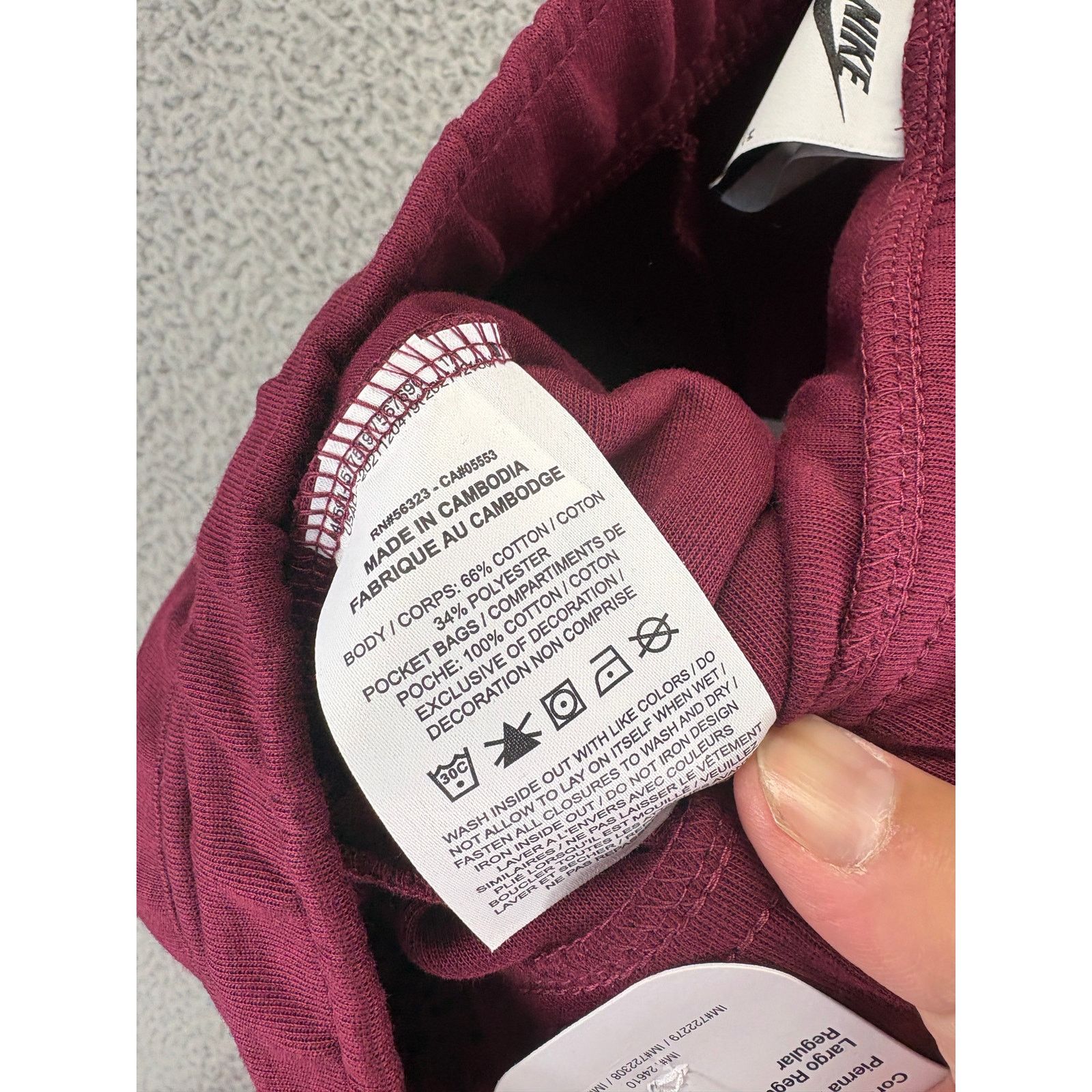 Nike Nike Tech Fleece Pants Sweatpants Mens Medium Beeet Purple M Size US 30 / EU 46 - 9 Thumbnail