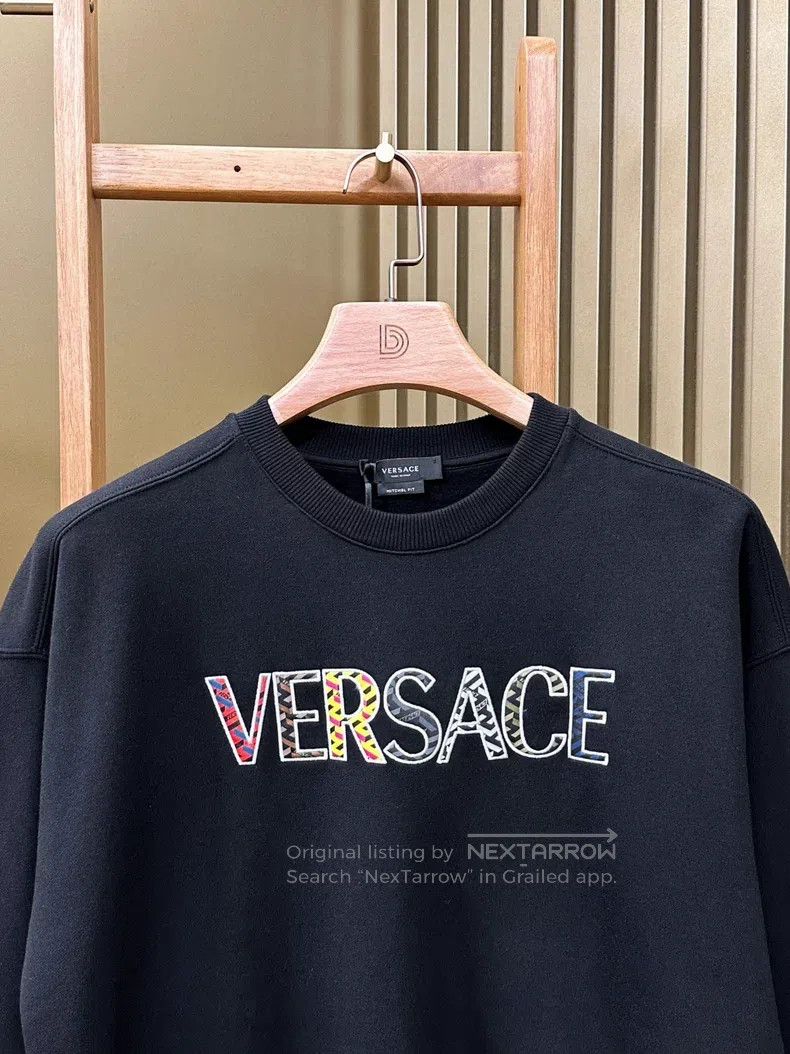 Versace Versace Black casual crew neck sweatshirt Size US S / EU 44-46 / 1 - 3 Thumbnail