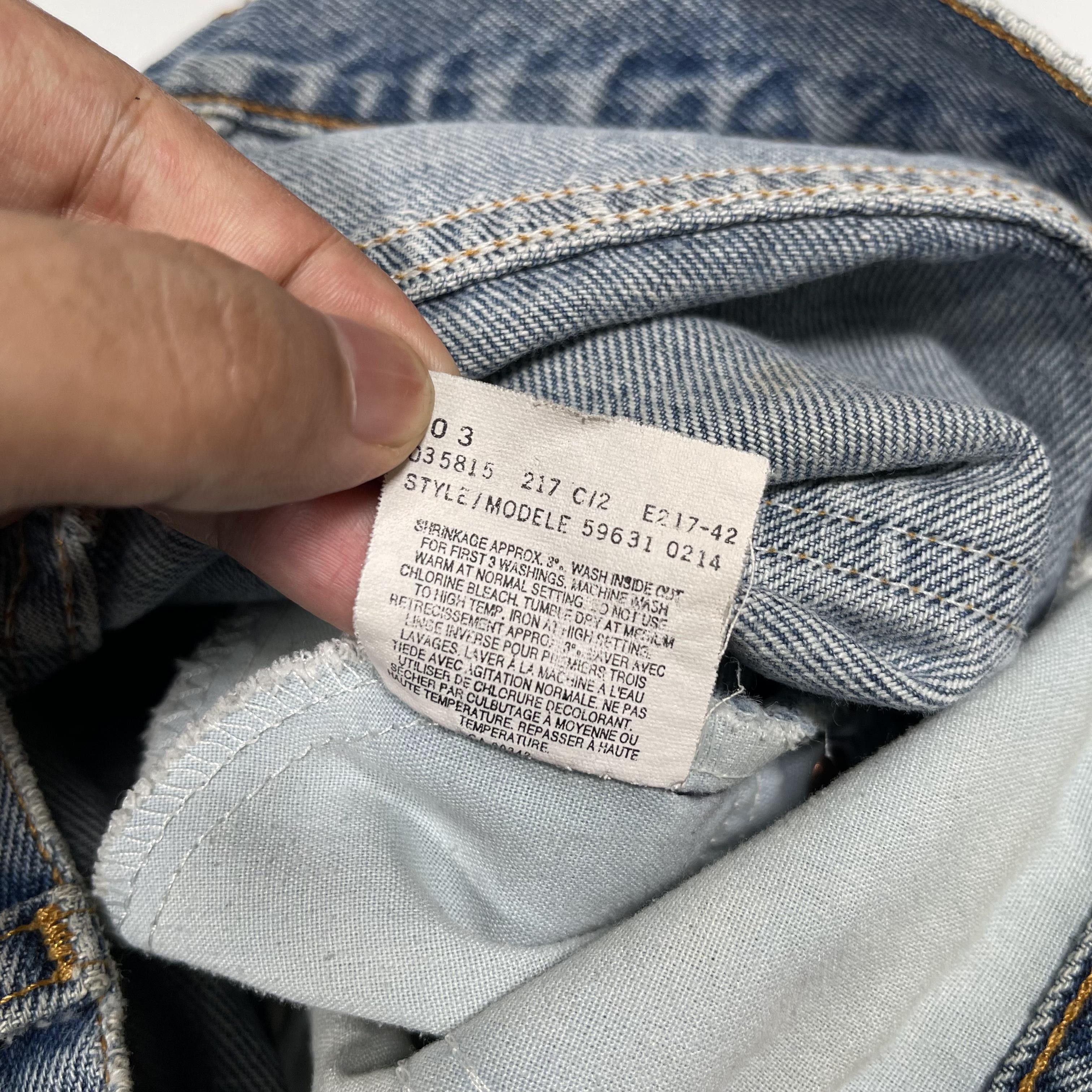 Hedi Slimane × Levi's × Vintage Vintage 1970s Levis Orange Tab Washed Distressed Denim Jeans Size US 30 / EU 46 - 12 Thumbnail