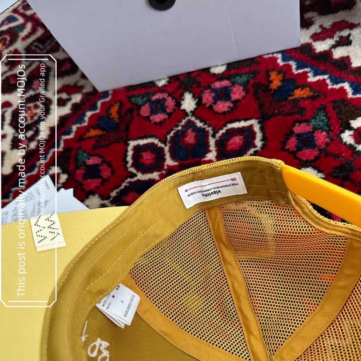 Visvim Visvim 25SS Goodyear II Cap Yellow mo.jos5 Size ONE SIZE - 4 Thumbnail