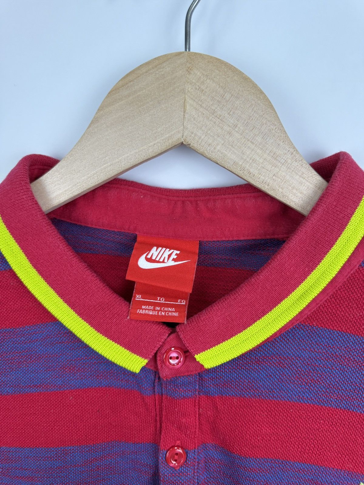 Nike 🇪🇸 Vintage Y2K Nike F. C. Barcelona Soccer Polo T-Shirt Rare Size US XL / EU 56 / 4 - 5 Thumbnail
