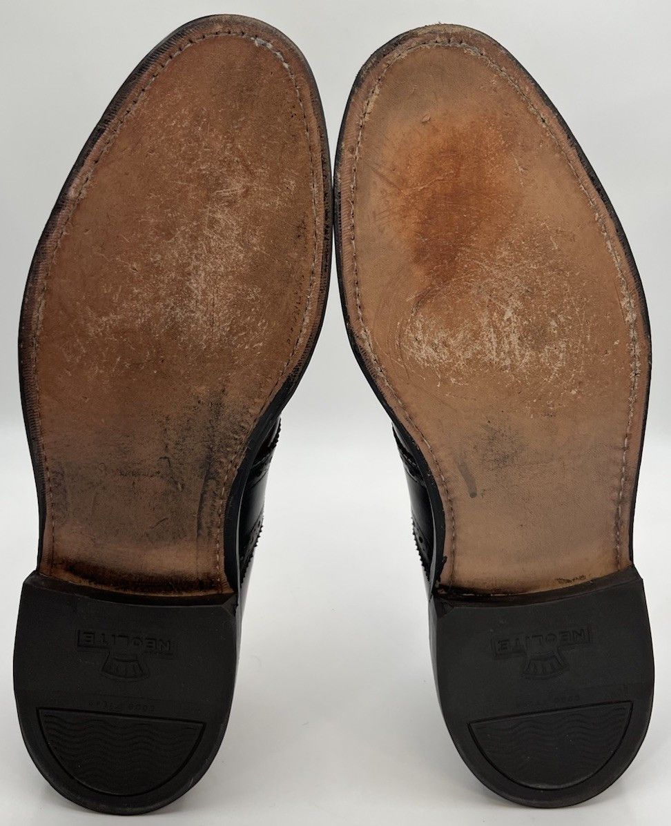 Johnston & Murphy Johnston & Murphy Aristocraft Two-Tone Oxblood Black 10B Size US 10 / EU 43 - 9 Thumbnail