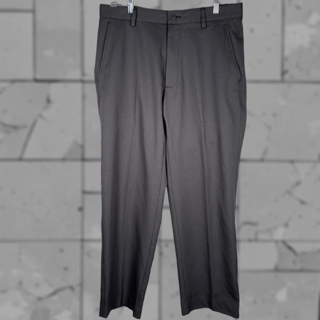 Footjoy FootJoy Gray Casual Polyester Blend Pants Mens Size 32x30 Size US 32 / EU 48 - 1 Thumbnail