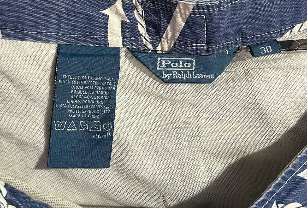Polo Ralph Lauren × Vintage Polo Ralph Lauren Swimwear Swim Shorts anchor Beach yacht Size US 33 - 10 Thumbnail