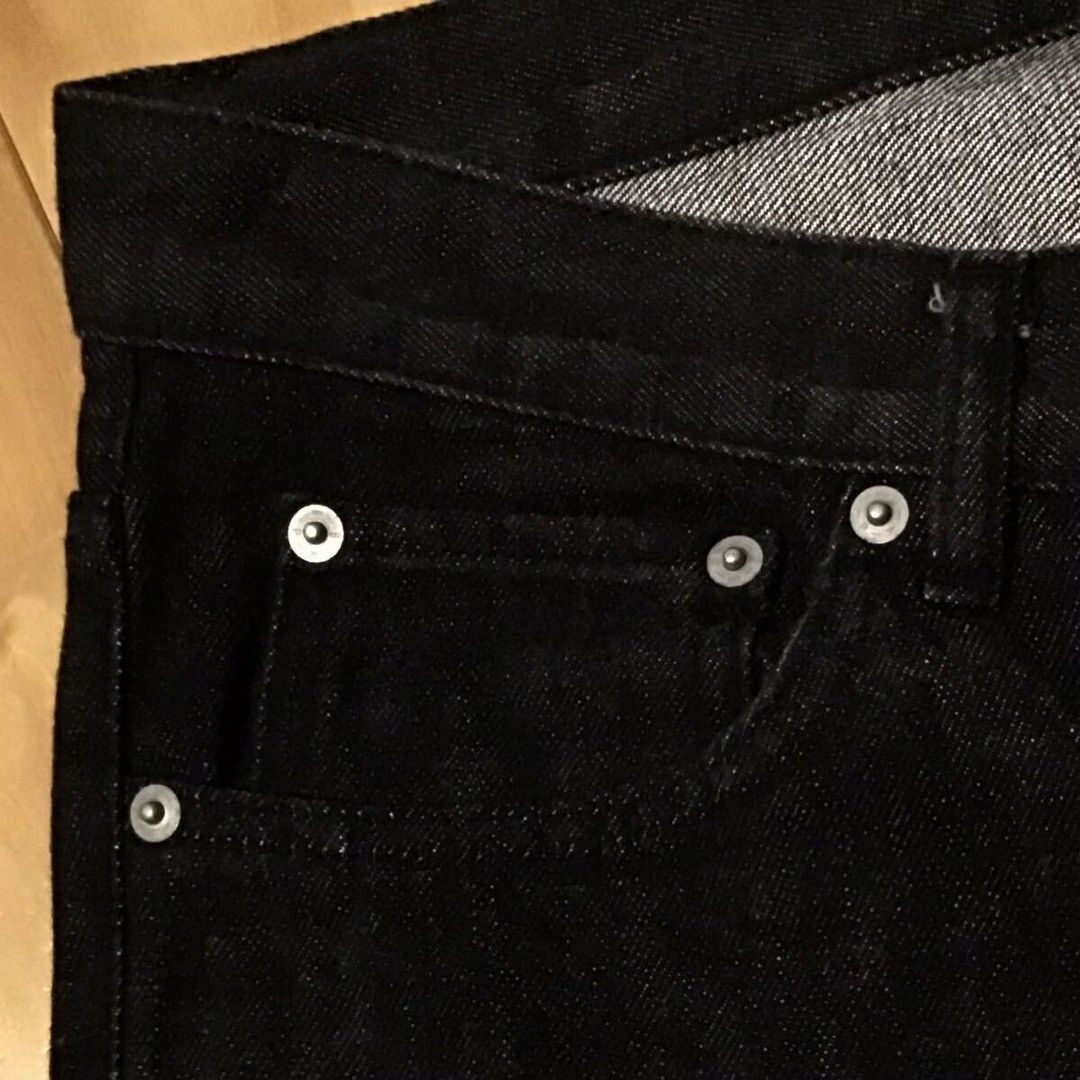Bape BAPE APE HEAD logo black denim pants a bathing ape ★size M Size US 32 / EU 48 - 5 Thumbnail