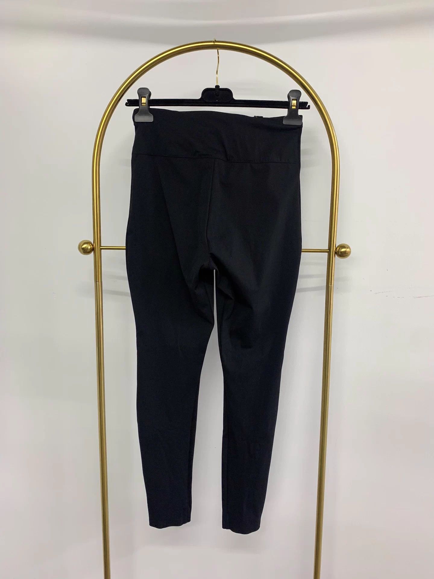 Hermes Hermes Black Riding Leggings XS New Size 24" / US 00 / IT 34 - 3 Thumbnail