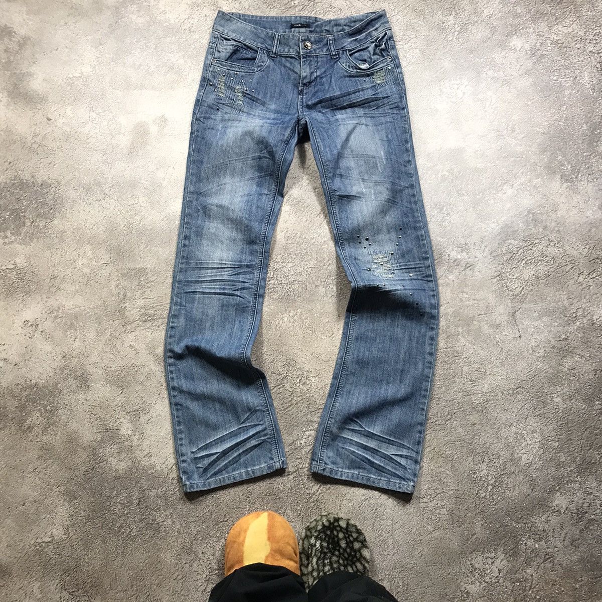 DSQUARED2 BRICK CORDUROY MEN'S JEANS ITALY SIZE 44/28