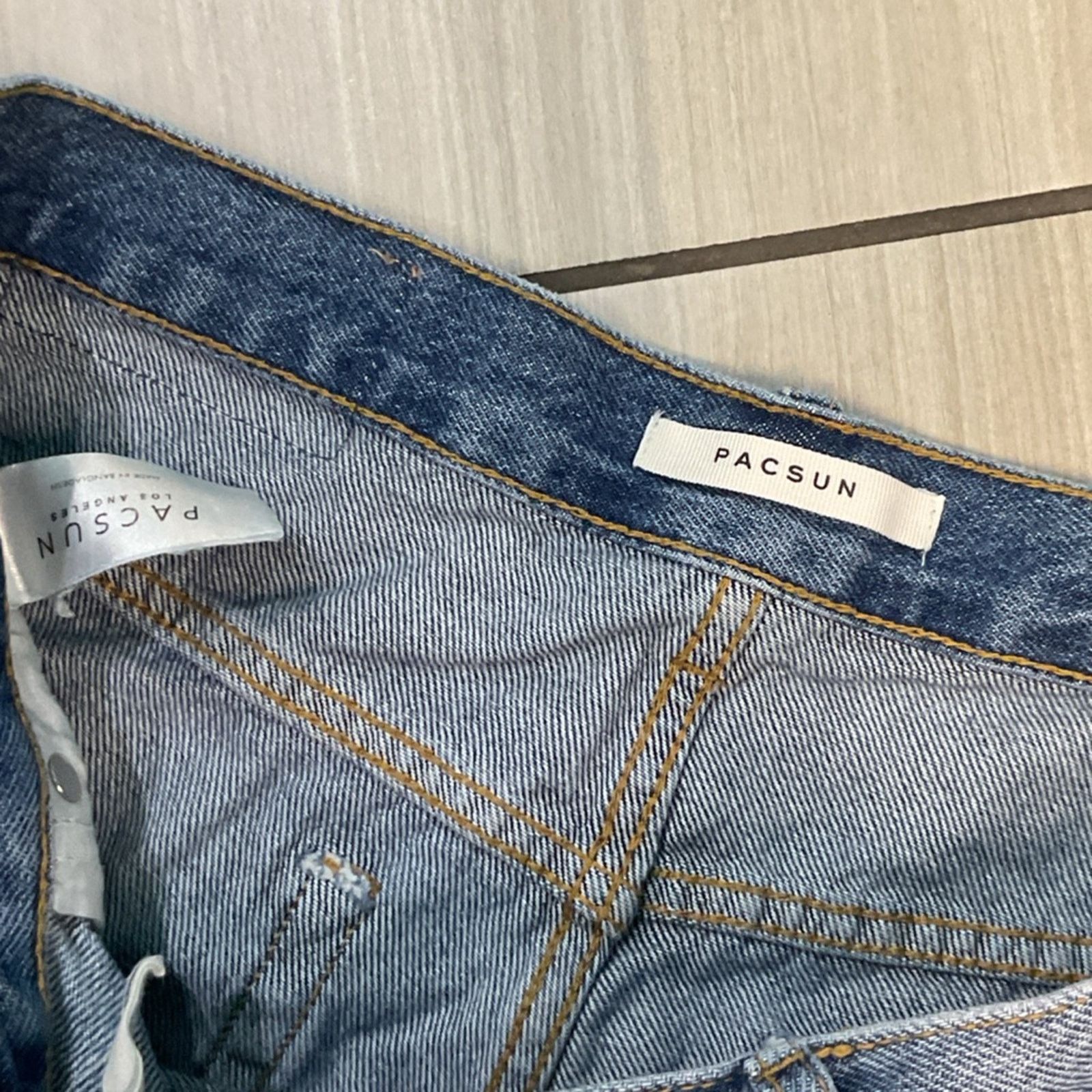 Pacsun PacSun Denim Shorts Size 27" / US 4 / IT 40 - 3 Thumbnail