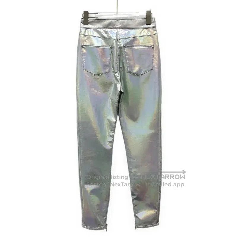 Balmain Balmain Women's Casual Silver Trousers . Size 23" - 1 Thumbnail
