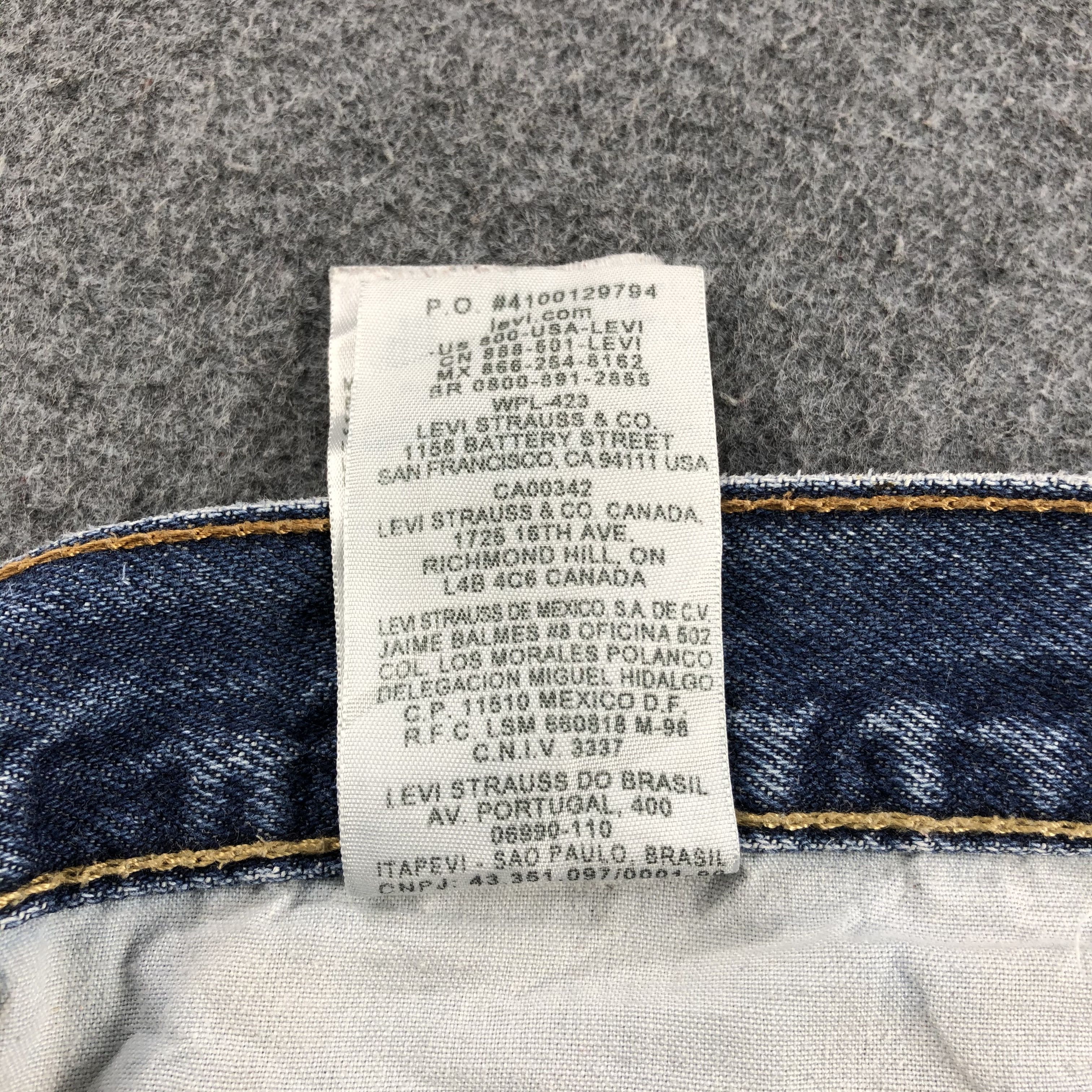 Levi's × Vintage Vintage Levis 505 Jeans-JM1107A Size US 35 - 12 Thumbnail