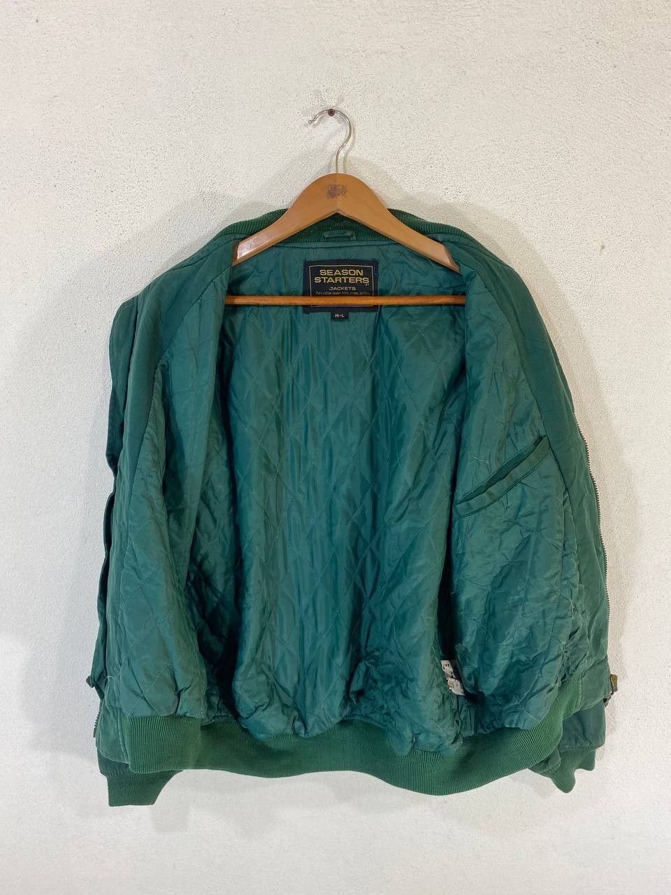 Japanese Brand japanese brands cotton bomber jacket nice design Size US L / EU 52-54 / 3 - 7 Thumbnail