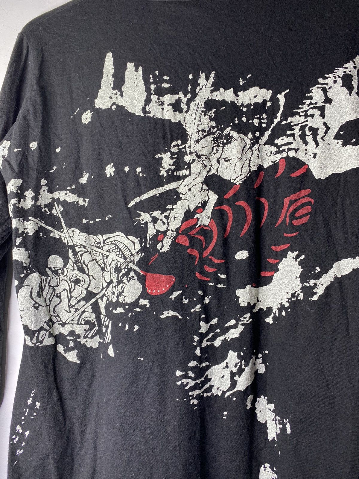 Hysteric Glamour × Japanese Brand Vintage sukajan war longsleeve tshirts Size US M / EU 48-50 / 2 - 6 Thumbnail