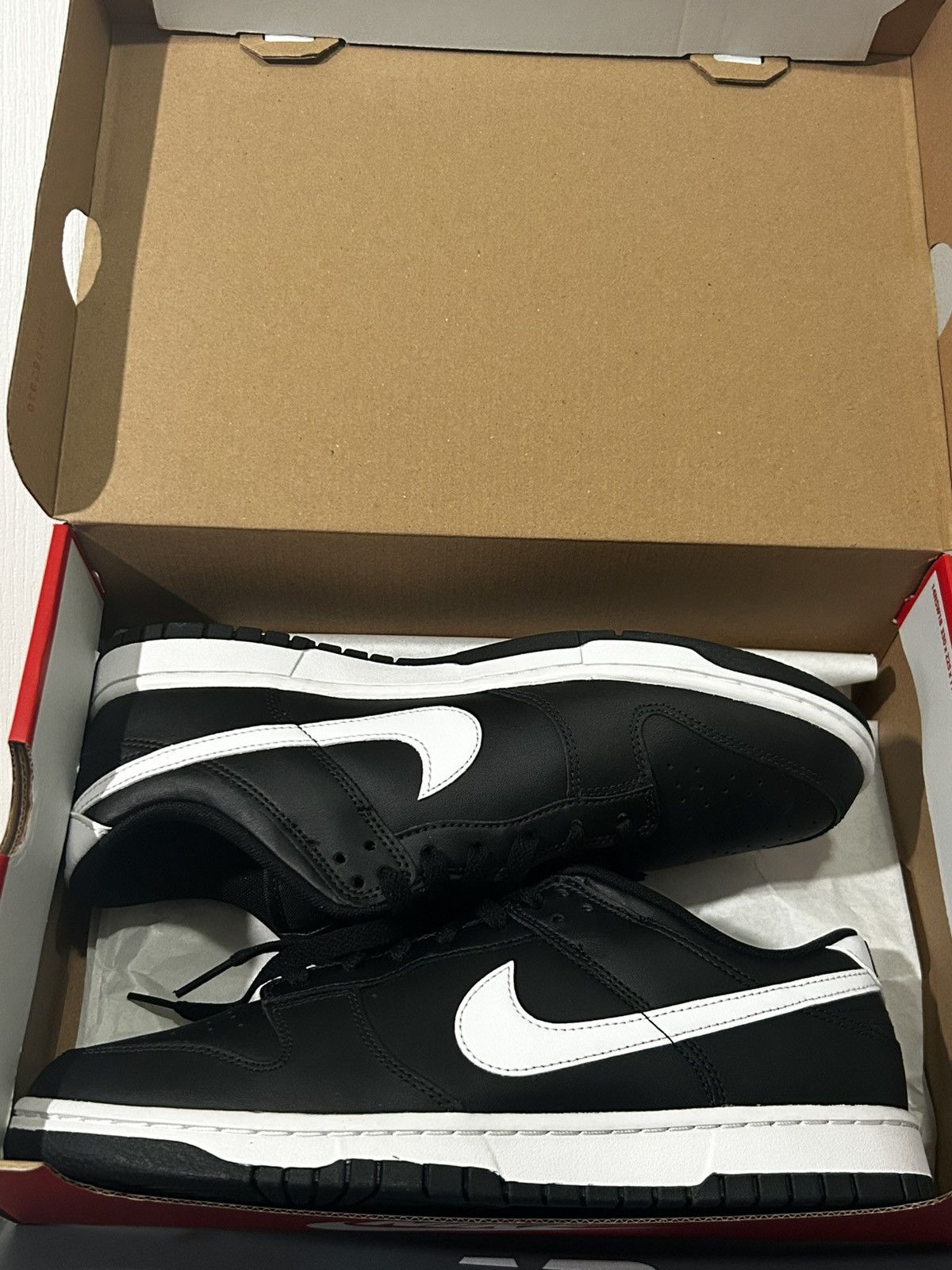 Nike Nike Dunk Low Black Panda 2.0 Size US 11 / EU 44 - 3 Thumbnail