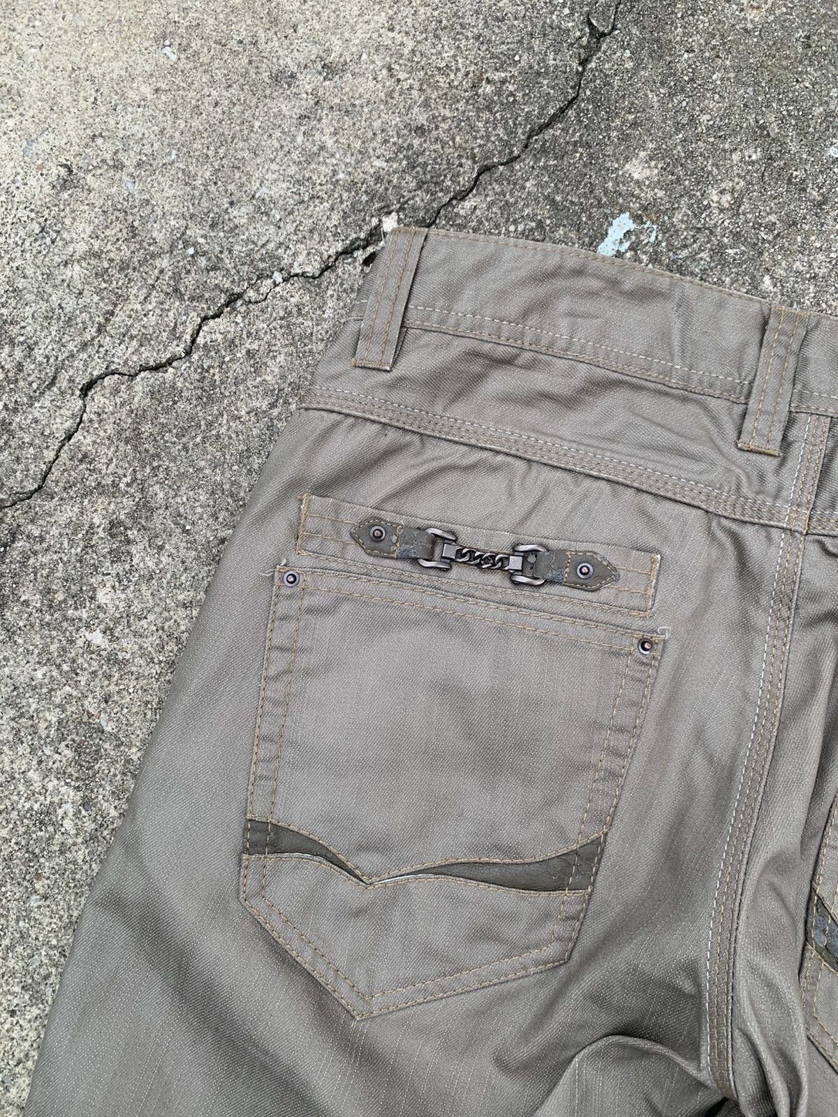 Nicole Club flare nicole club for men bootcut waxed pants Size US 32 / EU 48 - 15 Thumbnail