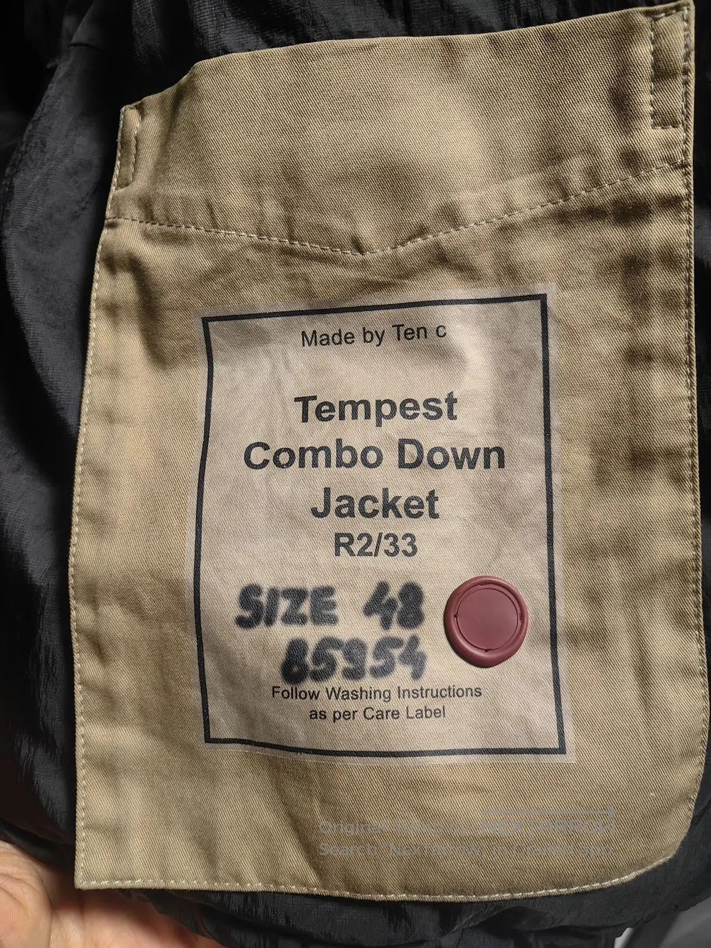 Ten C Ten C Black Down Jacket. Size US M / EU 48-50 / 2 - 2 Thumbnail