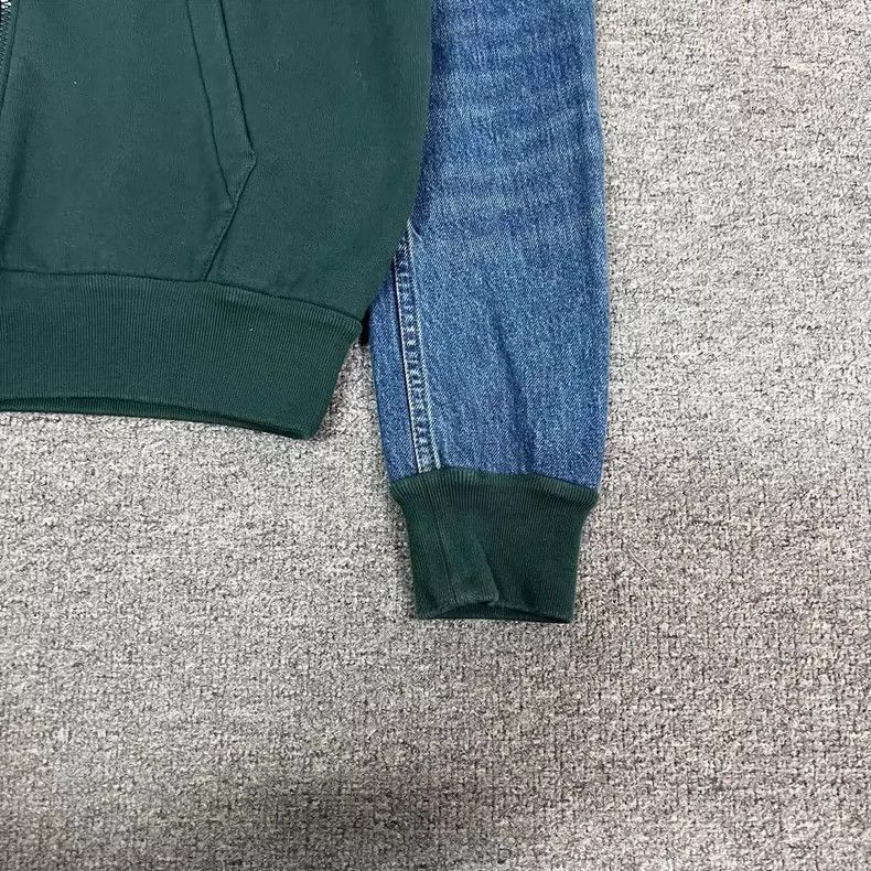 Louis Vuitton Louis Vuitton Denim Patchwork Hoodie-2507 Size US XS / EU 42 / 0 - 6 Thumbnail