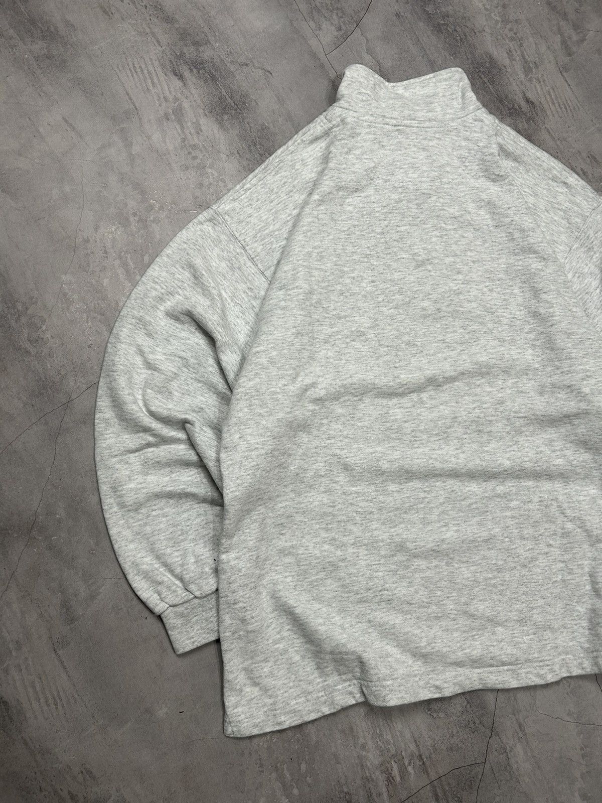 Nike × Vintage Vintage Nike center logo 1/4 zip up sweatshirt Size US L / EU 52-54 / 3 - 6 Thumbnail