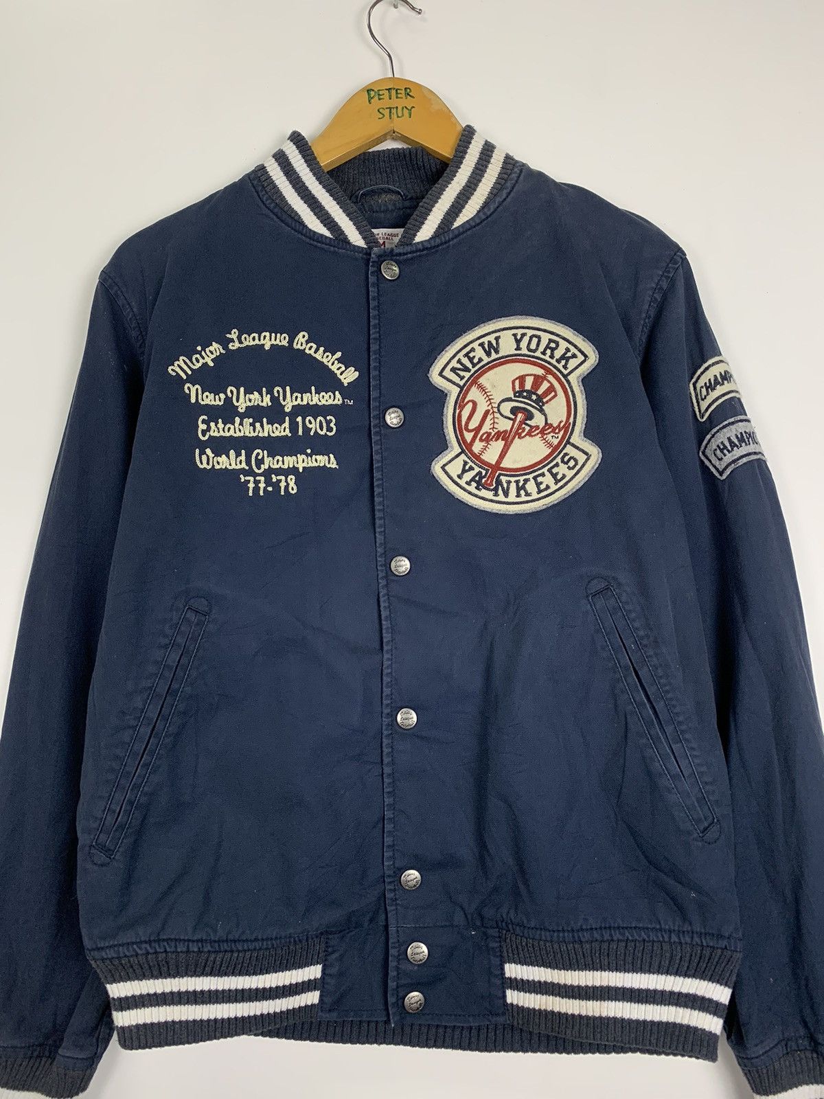 MLB New York Yankees MLB uniqlo Jacket Size US M / EU 48-50 / 2 - 2 Thumbnail