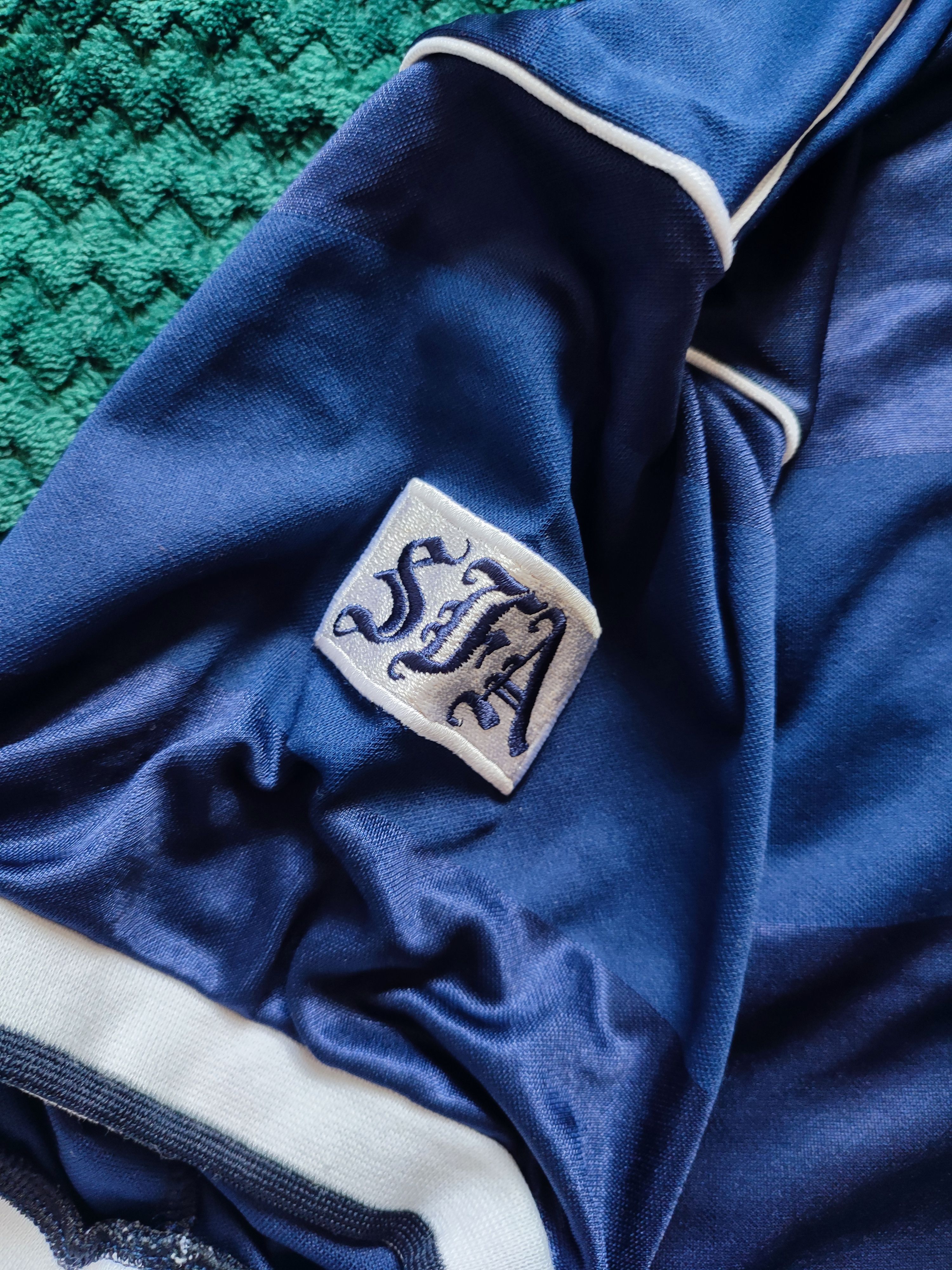 Vintage Scotland Mexico 86 FIFA World Cup Score Draw Soccer Jersey Size US M / EU 48-50 / 2 - 9 Thumbnail
