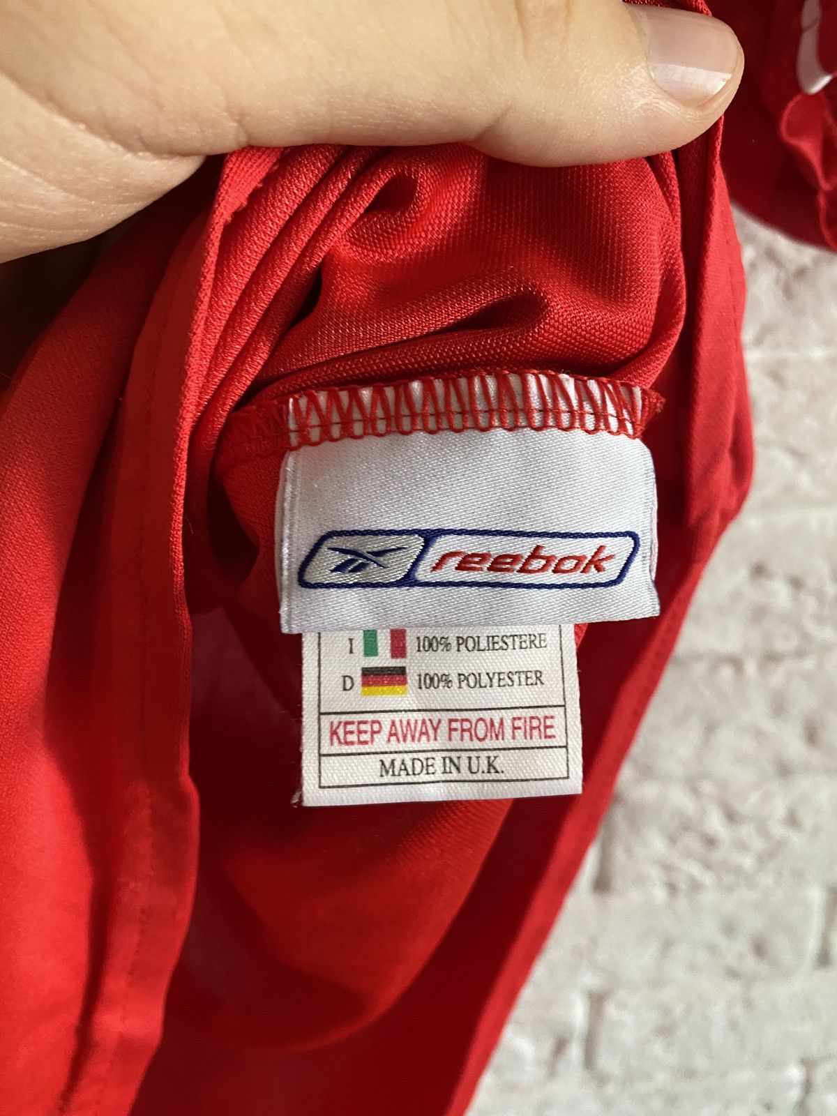 Reebok × Vintage Vintage Liverpool Jersey Size US L / EU 52-54 / 3 - 6 Thumbnail