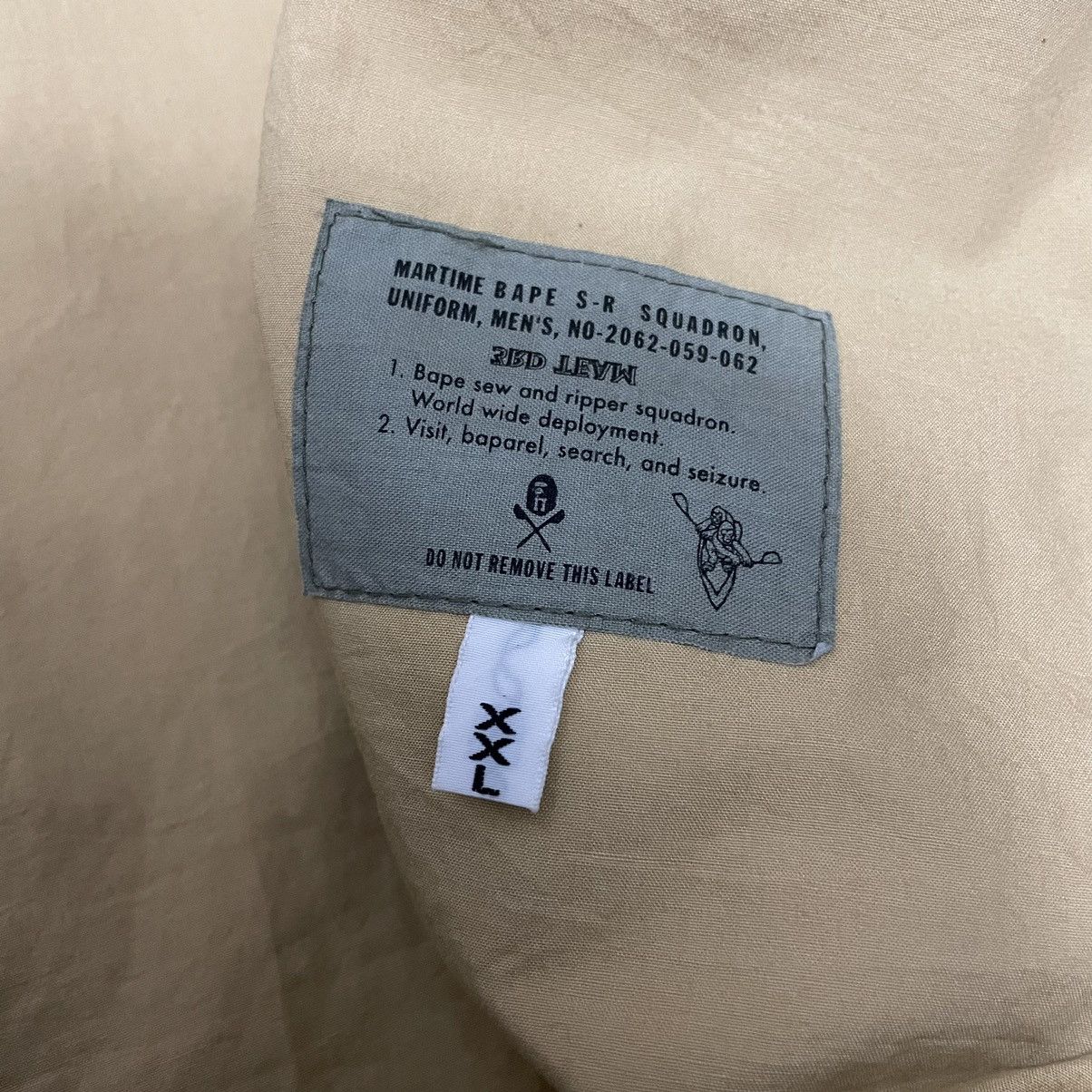 Bape Bape Camo M65 Parka Jacket Size US XXL / EU 58 / 5 - 6 Thumbnail