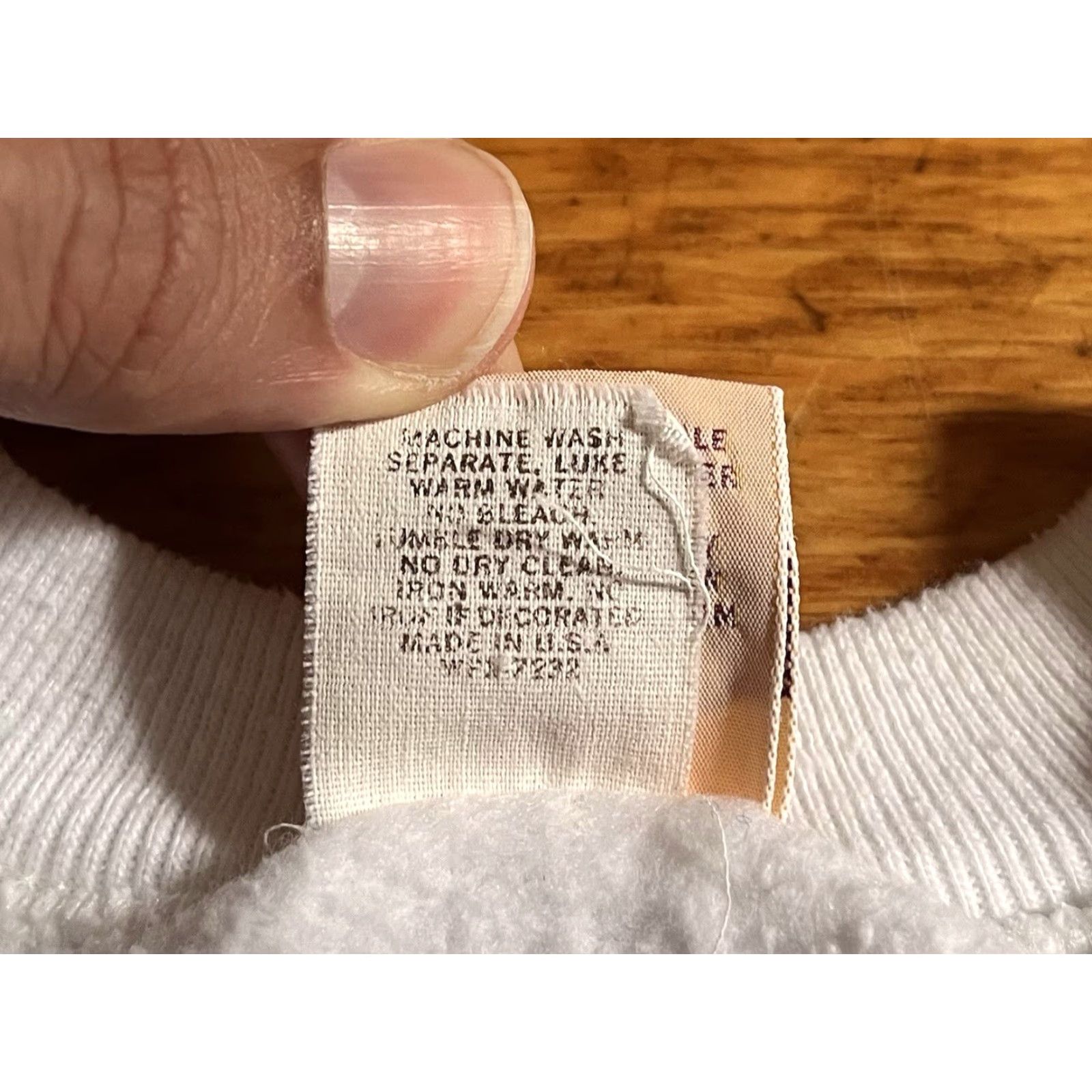 Vintage VINTAGE The College House St. Louis Christian Brothers High School Sweatshirt Men’s Medium White 90s Size US M / EU 48-50 / 2 - 6 Thumbnail