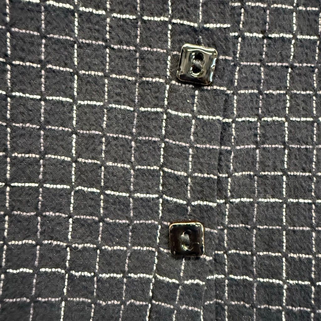 Habitat Women's Habitat Black & White Pattern Button Down Shirt M Size M / US 6-8 / IT 42-44 - 3 Thumbnail