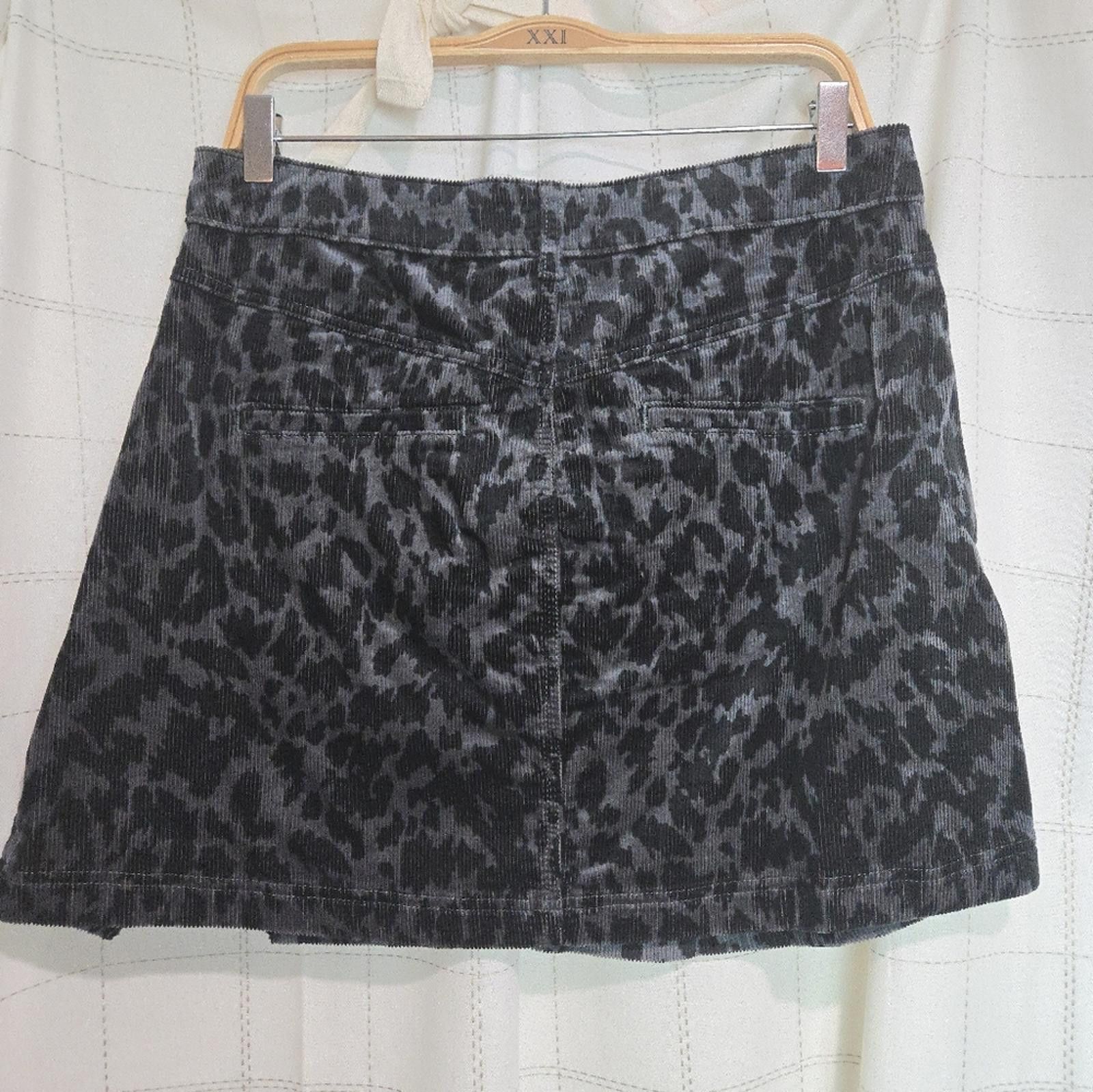 Designer Pilcro Corduroy Mini Skirt Size 36" / US 14 / IT 50 - 7 Thumbnail