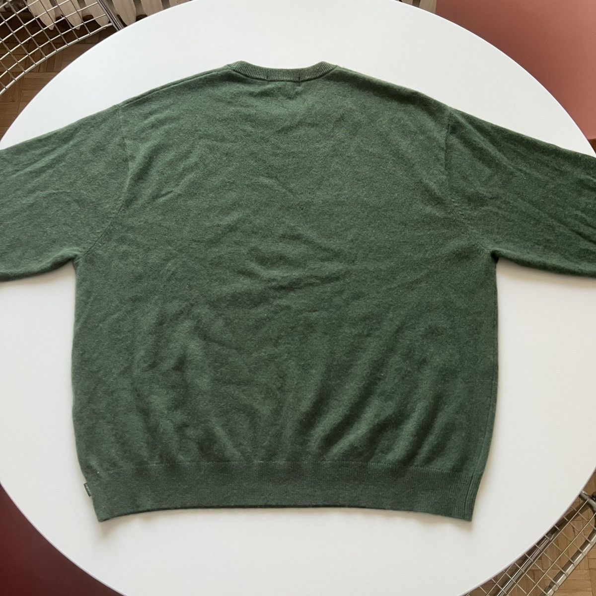 Supreme Supreme Cashmere Sweater Green XL Size US XL / EU 56 / 4 - 5 Thumbnail