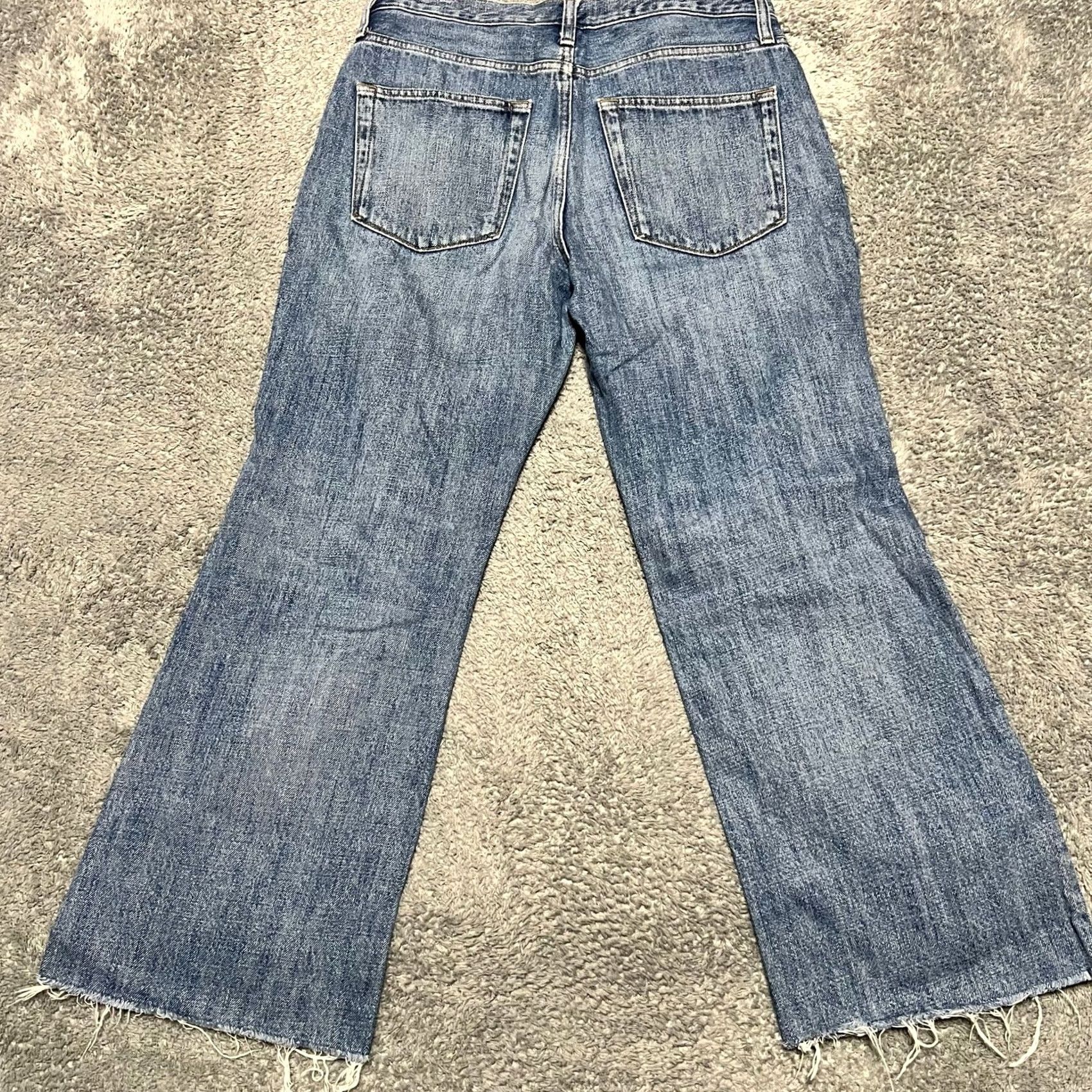 J.Crew J.Crew Jeans Womens 28 High Rise Relaxed Demi Bootcut Flayed Hem 2024 Blue Size 28 Regular Womens Boys Girls Mens Womens Mode Size 28" / US 6 / IT 42 - 4 Thumbnail
