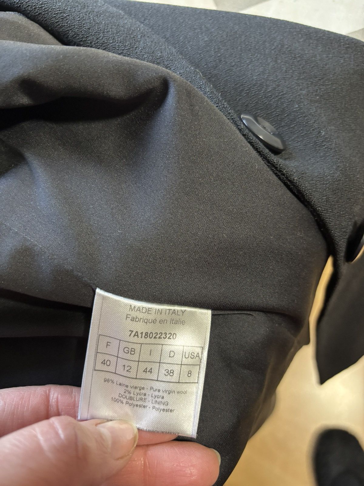 Dior CHRISTIAN DIOR Suit Bar jacket and pants Size S / US 4 / IT 40 - 13 Thumbnail
