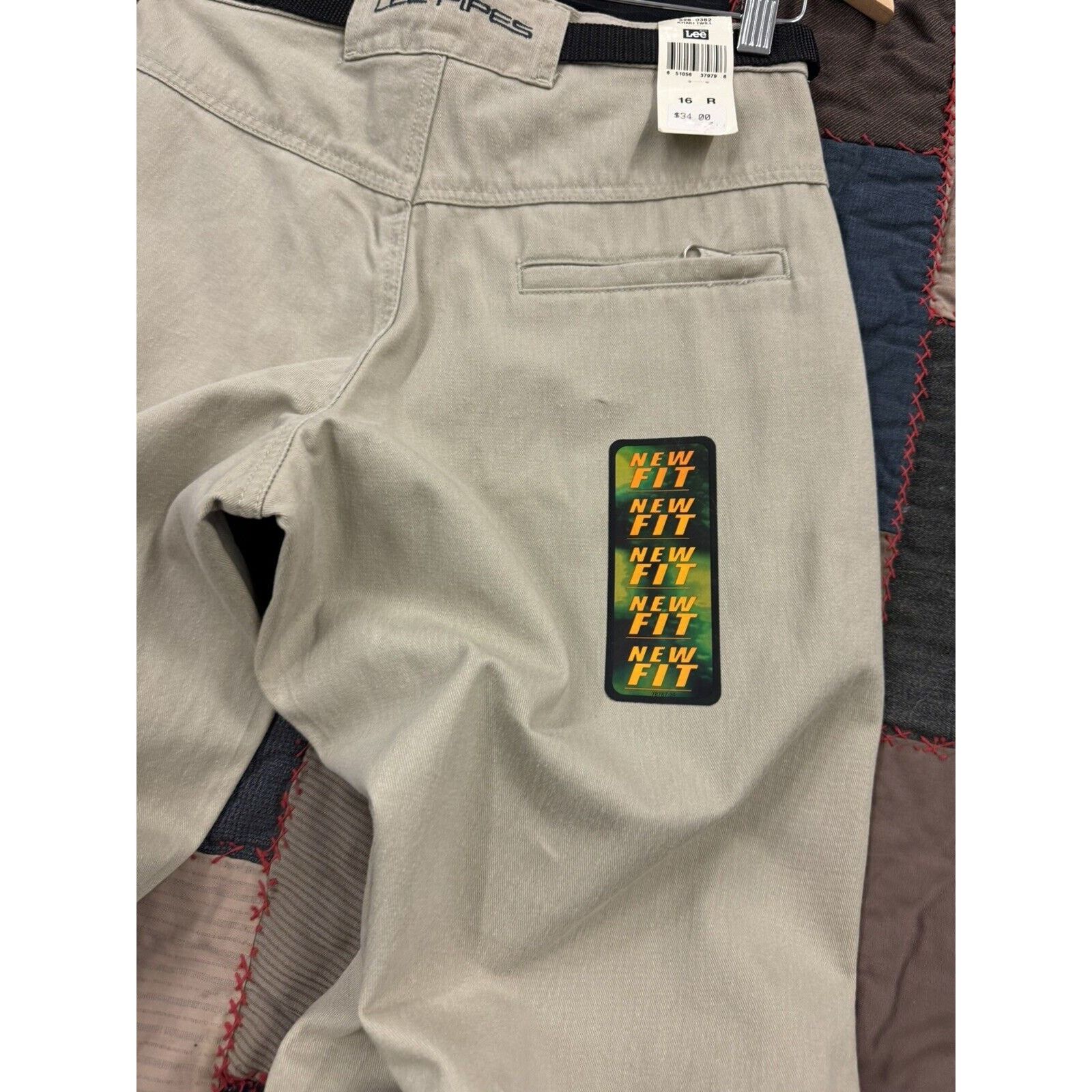 Lee Vintage Deadstock 90s Skater Baggy Lee Pipes Men’s W28 X L30 Size US 28 / EU 44 - 10 Thumbnail