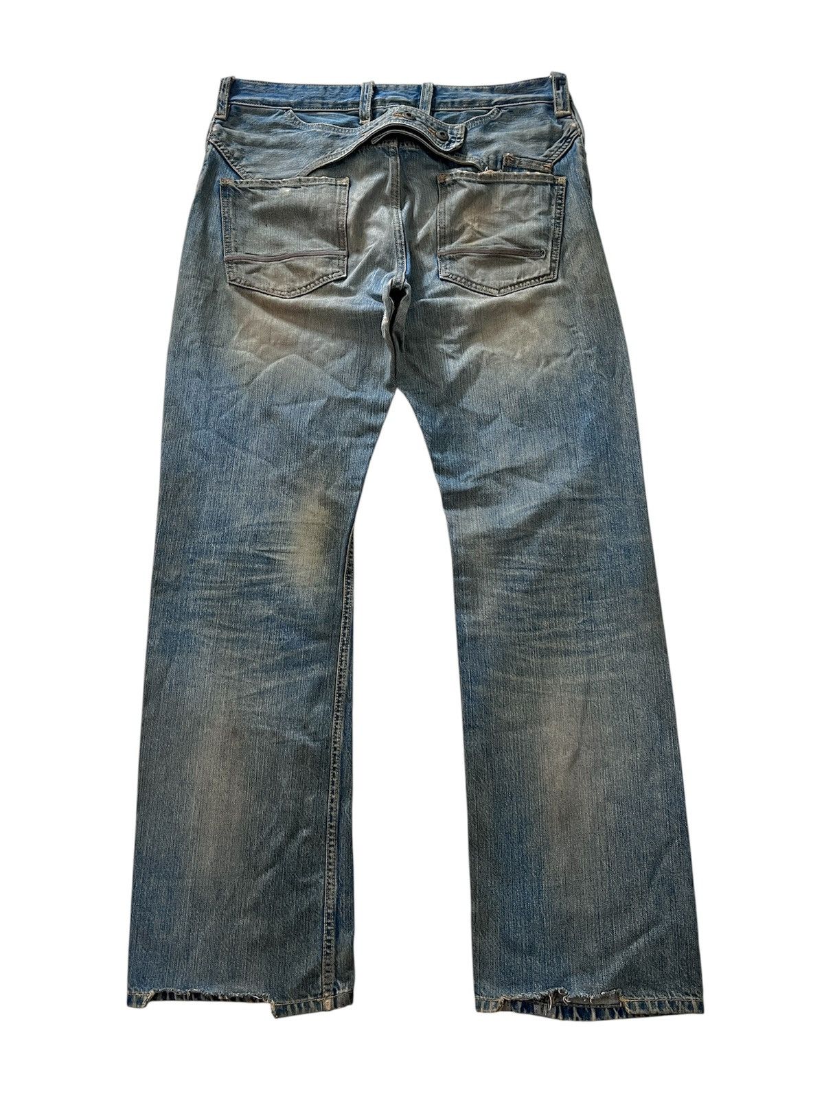 FCUK JAPANESE FCUK FADED JEANS Size US 34 / EU 50 - 1 Thumbnail