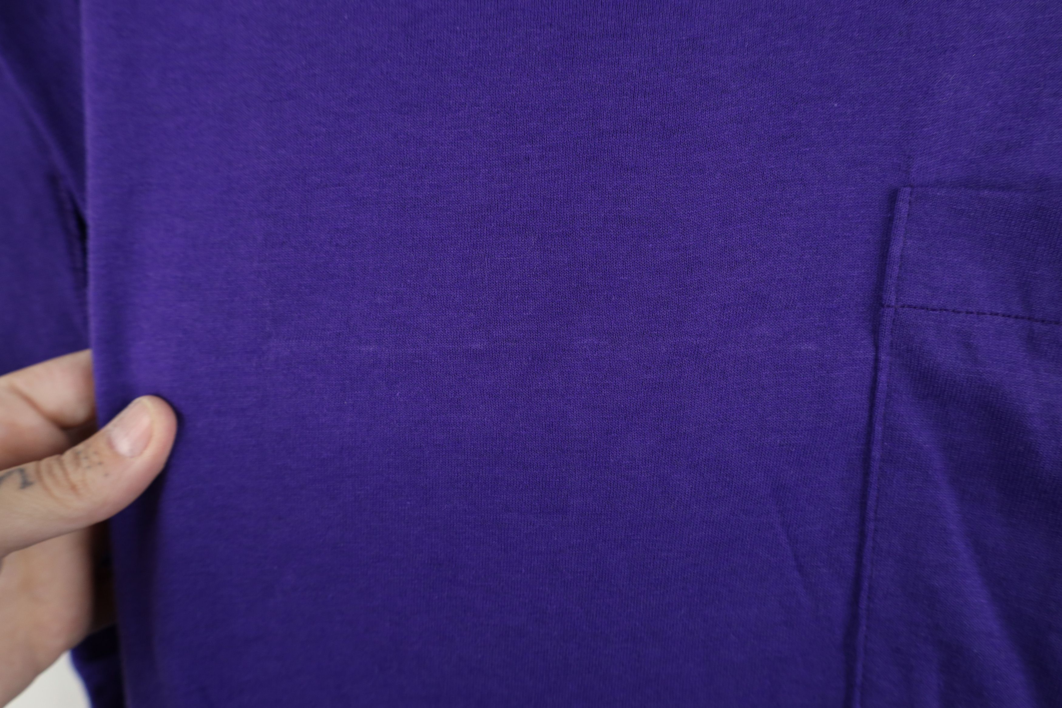Vintage Vintage 90s Streetwear Sleeveless Muscle T-Shirt Purple USA Size US XL / EU 56 / 4 - 5 Thumbnail