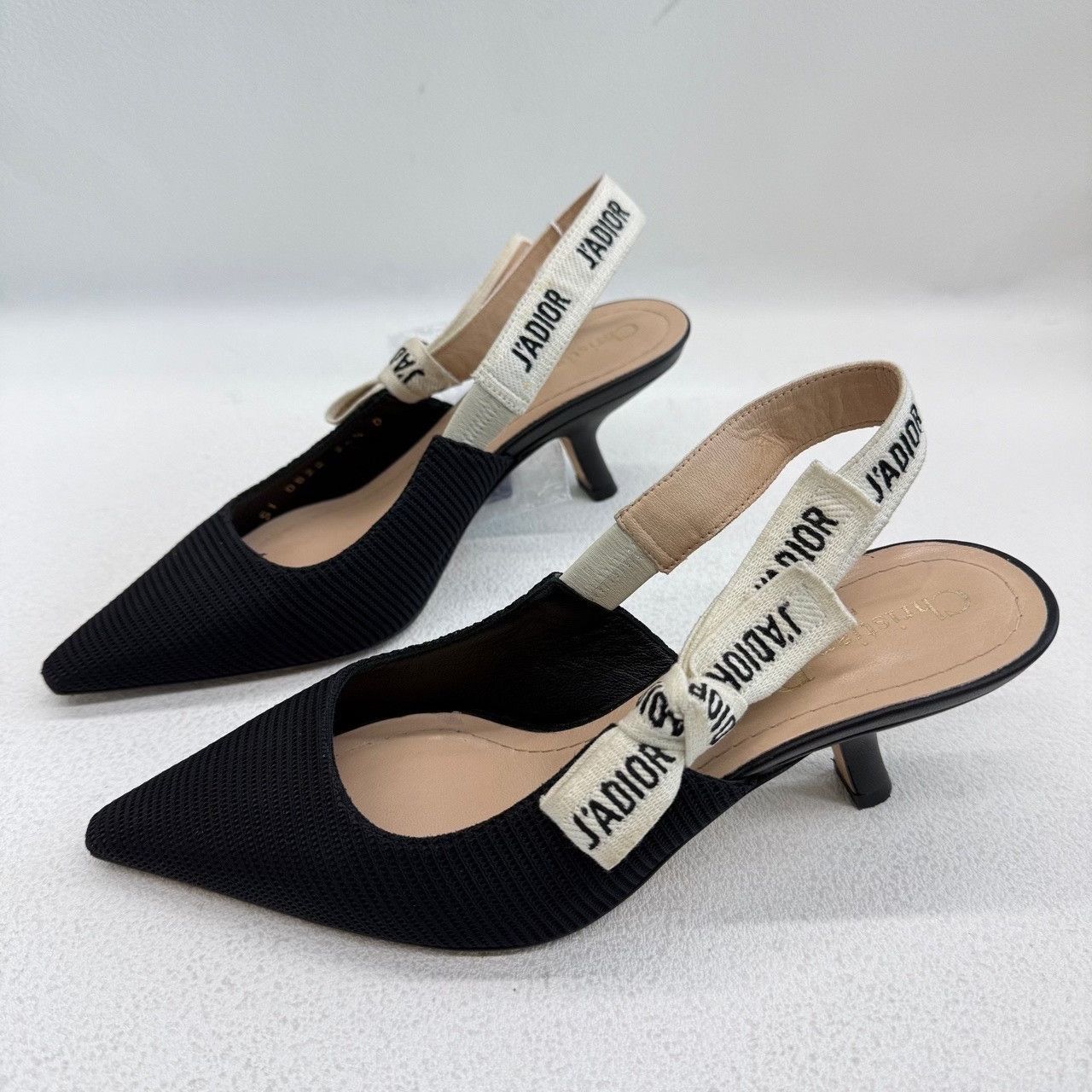 Dior Dior Embroidered Black Sandals us_4 Women Size US 4 / IT 34 - 1 Thumbnail