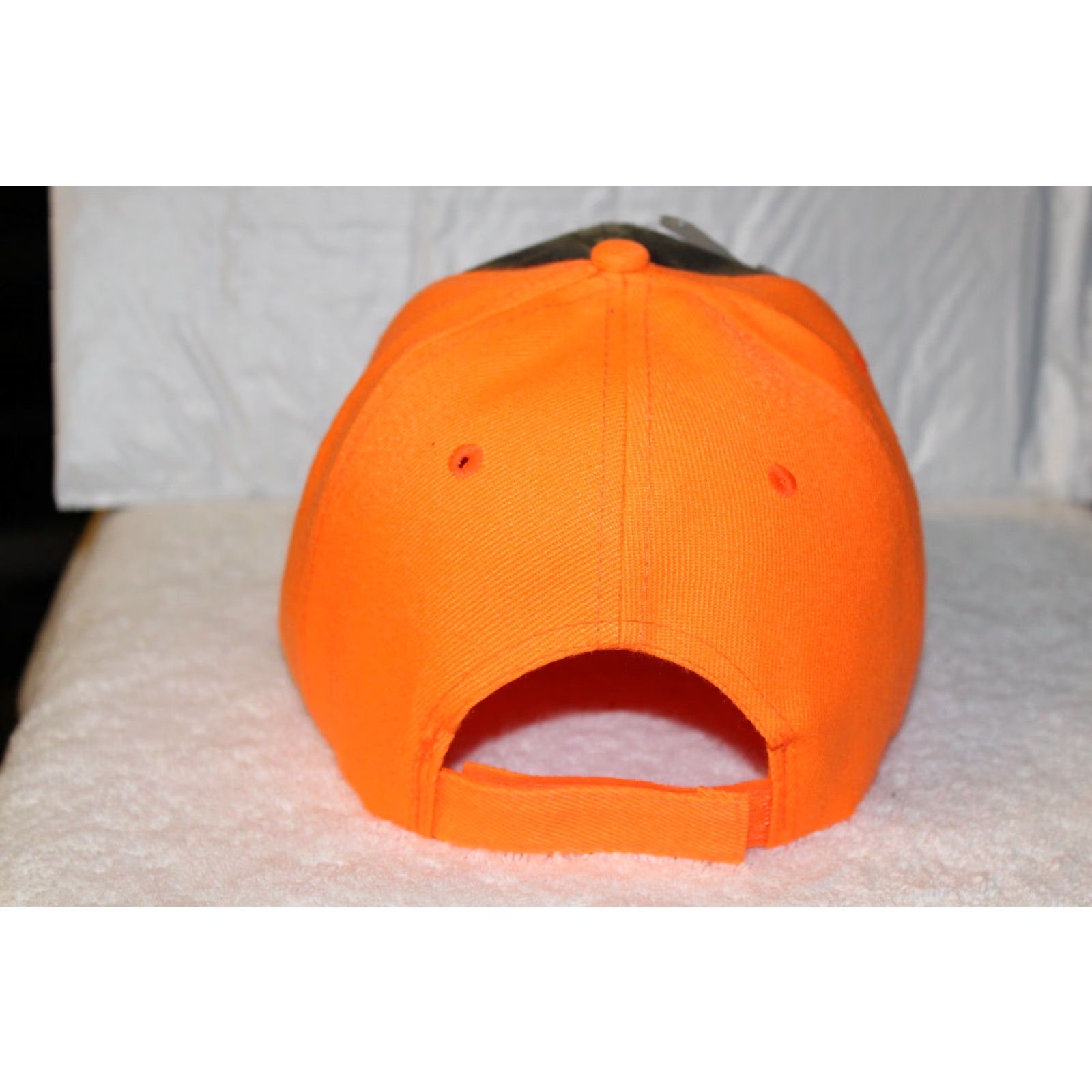 Hunter VINTAGE Hunting Baseball Cap Men Adjustable Outdoor Camo Orange Deer Buck Hunting Theme Men Size ONE SIZE - 2 Thumbnail