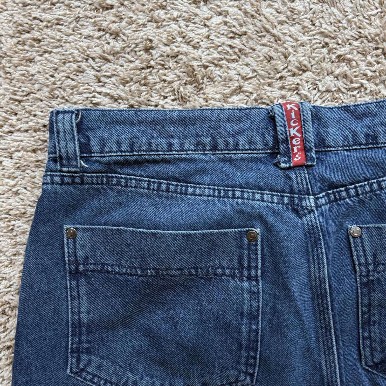 Kickers Kickers UK Denim Baggy Indigo Blue Jeans Pants Wom Size 34 Size 34" / US 12 / IT 48 - 9 Thumbnail