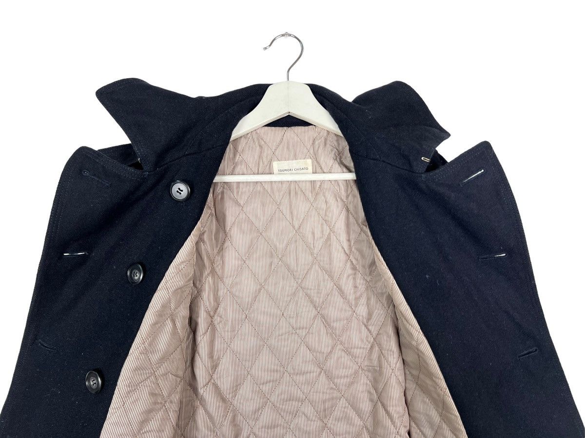 Issey Miyake 🔥 DARK BLUE TSUMORI CHISATO X ISSEY MIYAKE WOOL COAT Size US S / EU 44-46 / 1 - 11 Thumbnail