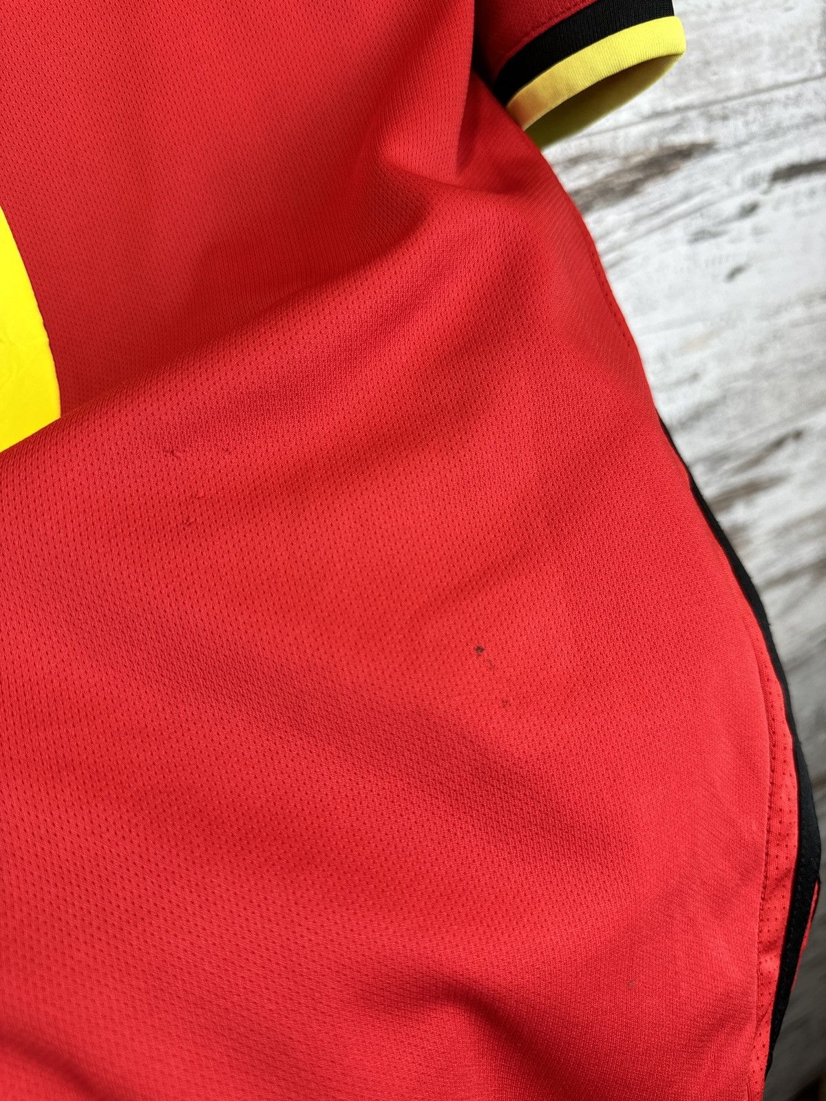 Adidas Mens Vintage Adidas Belgium National Team R. Lukaku T-shirt Size US M / EU 48-50 / 2 - 18 Thumbnail