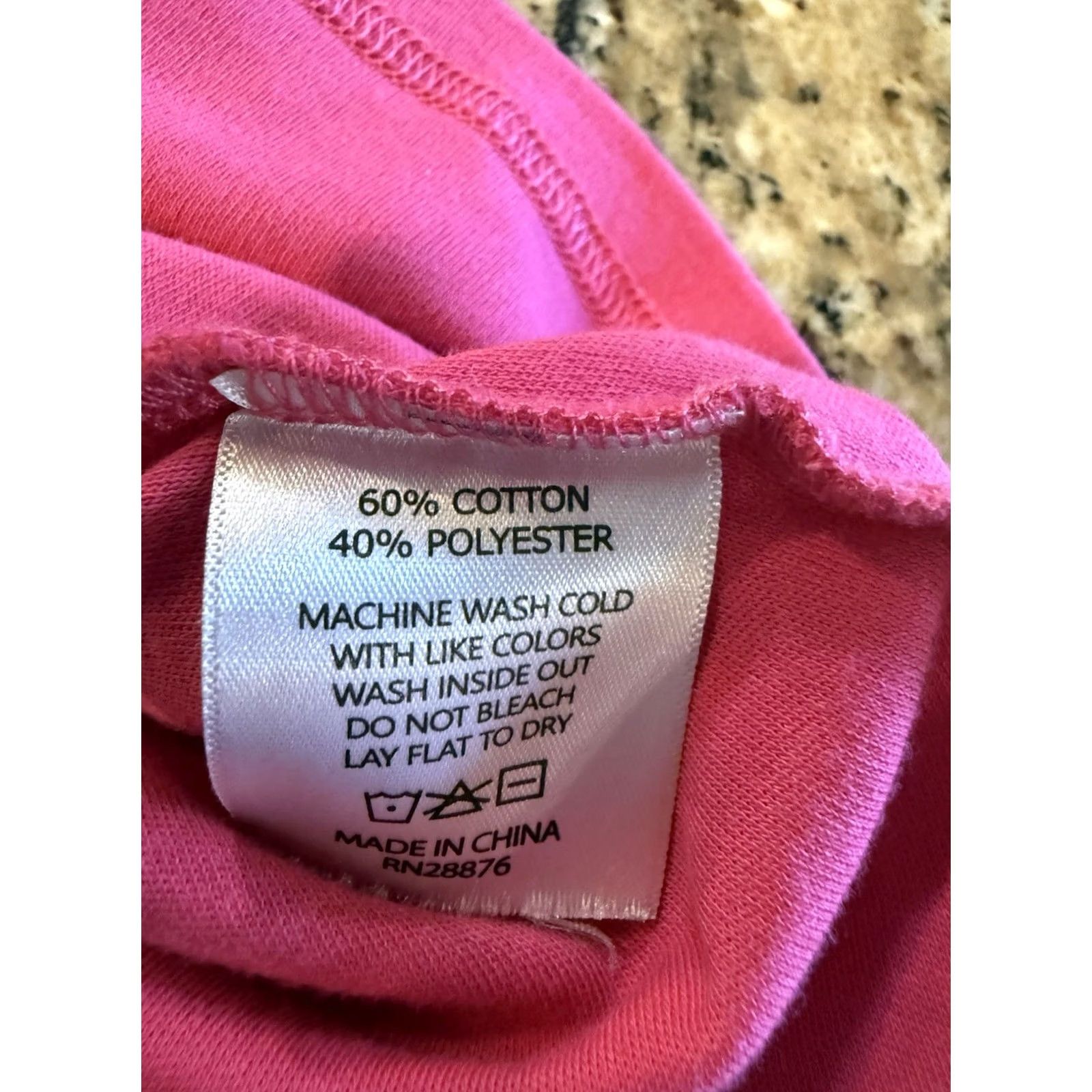 Pinko T-Mobile T-Shirt Women’s XXL Pink Striped Workwear Shirt Regular Sleeve Short T-Shirt Tee XL Size XL / US 12-14 / IT 48-50 - 6 Thumbnail