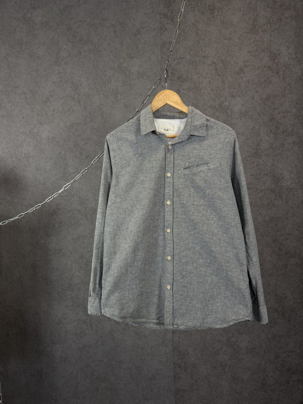 Folk Folk designer pocket shirt Size US M / EU 48-50 / 2 - 1 Thumbnail
