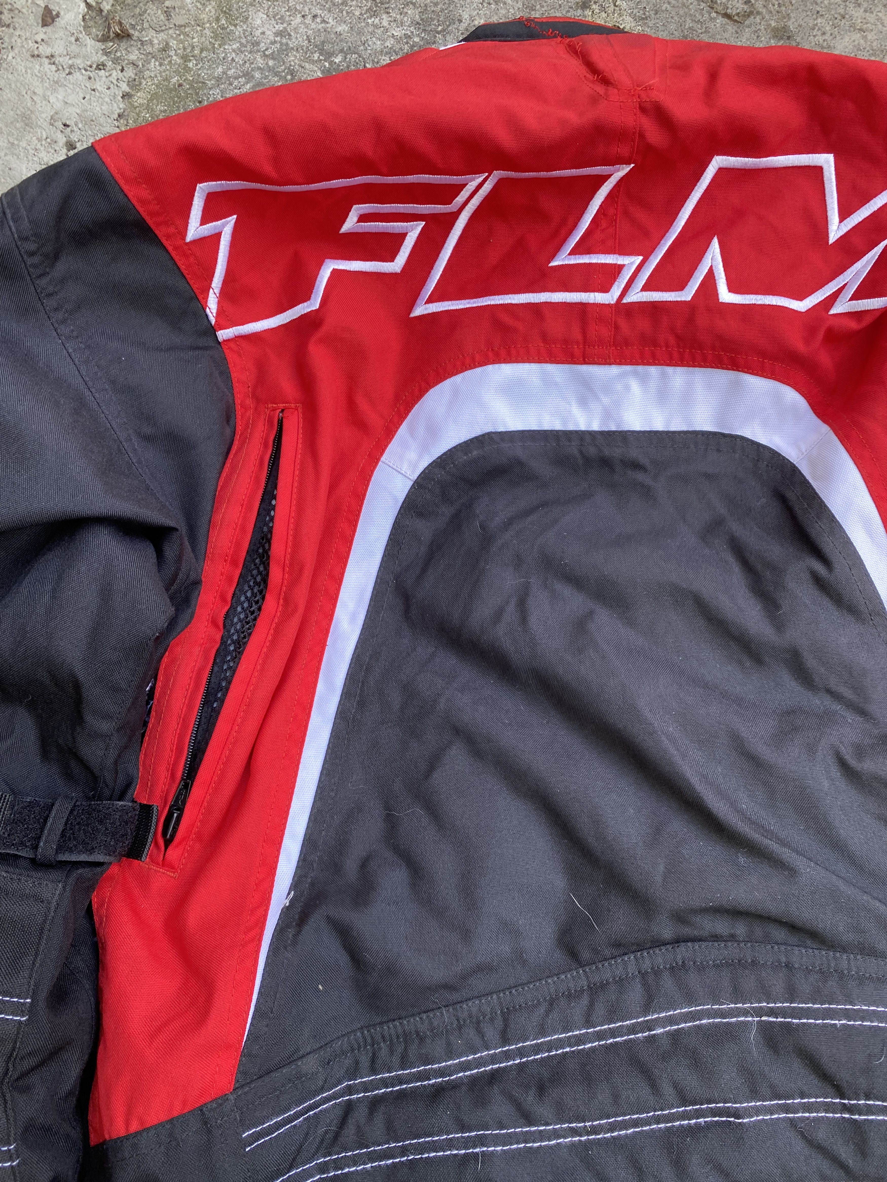 Other CRAZY YOHJI YAMAMOTO STYLE RACING BOMBER JACKET Y2K Size US L / EU 52-54 / 3 - 5 Thumbnail