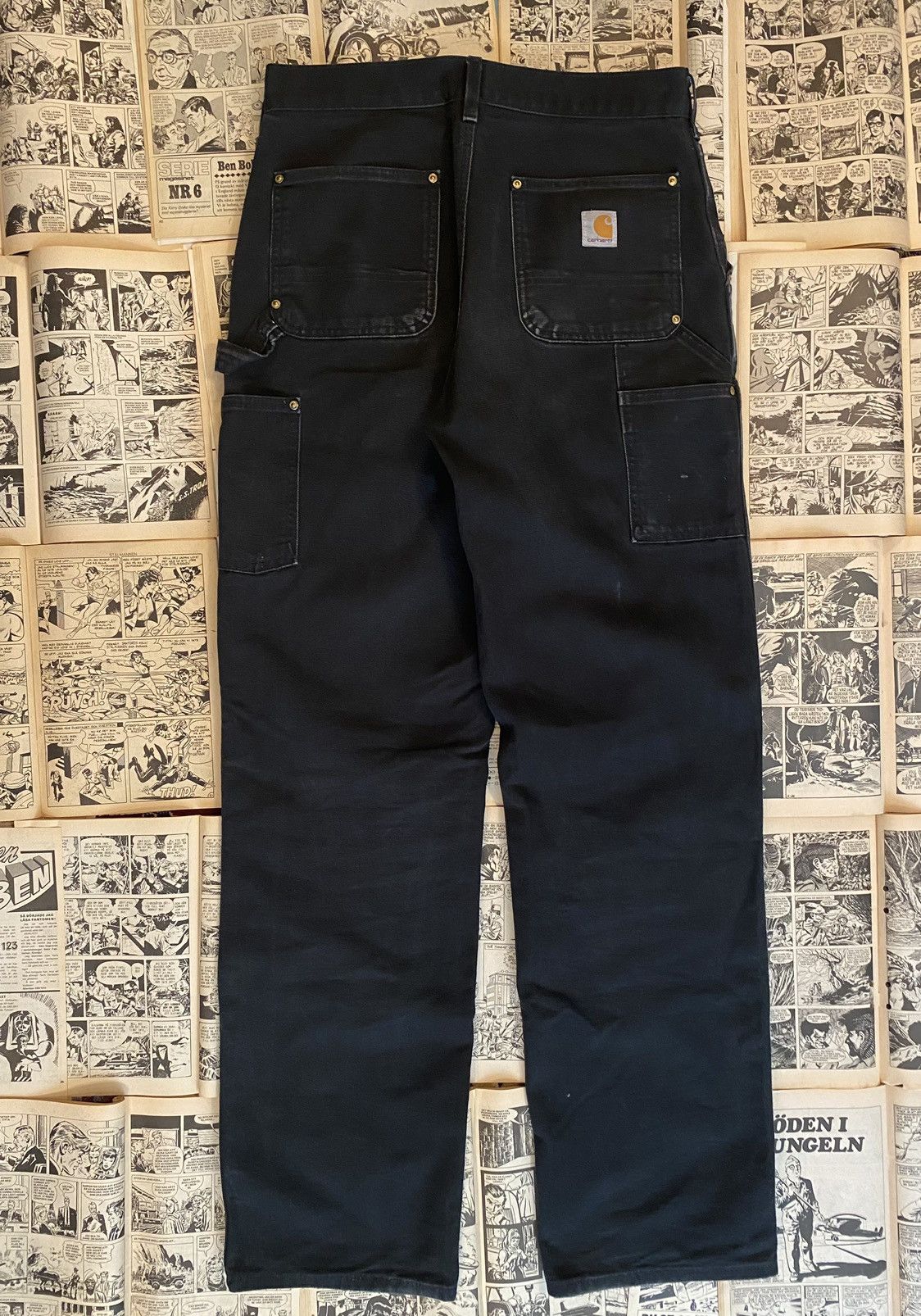 Carhartt × Vintage Carhartt Double Knee Canvas Trousers Size US 30 / EU 46 - 6 Thumbnail