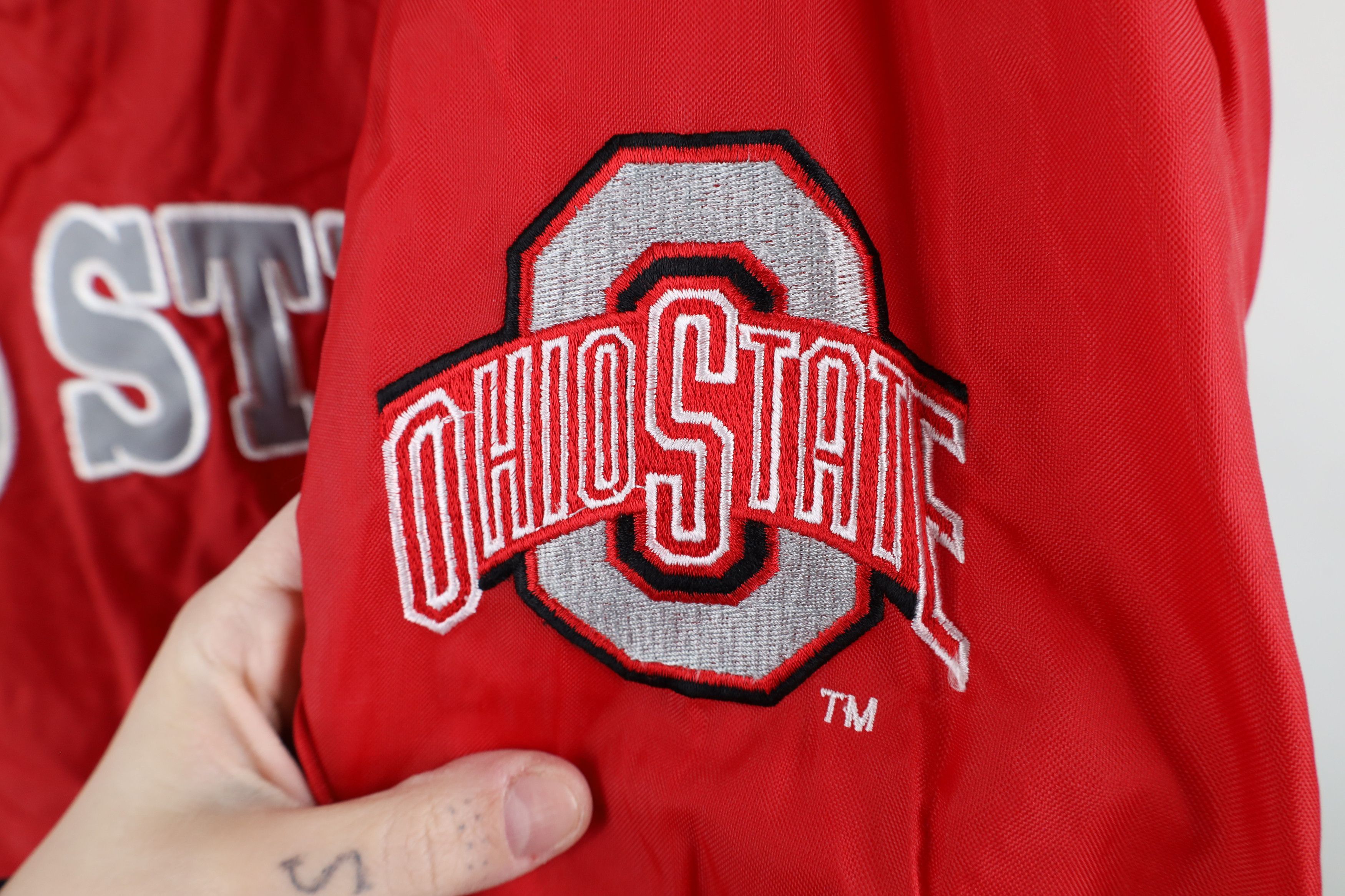 Starter × Vintage Vintage 90s Starter Ohio State University Windbreaker Jacket Size US XL / EU 56 / 4 - 6 Thumbnail