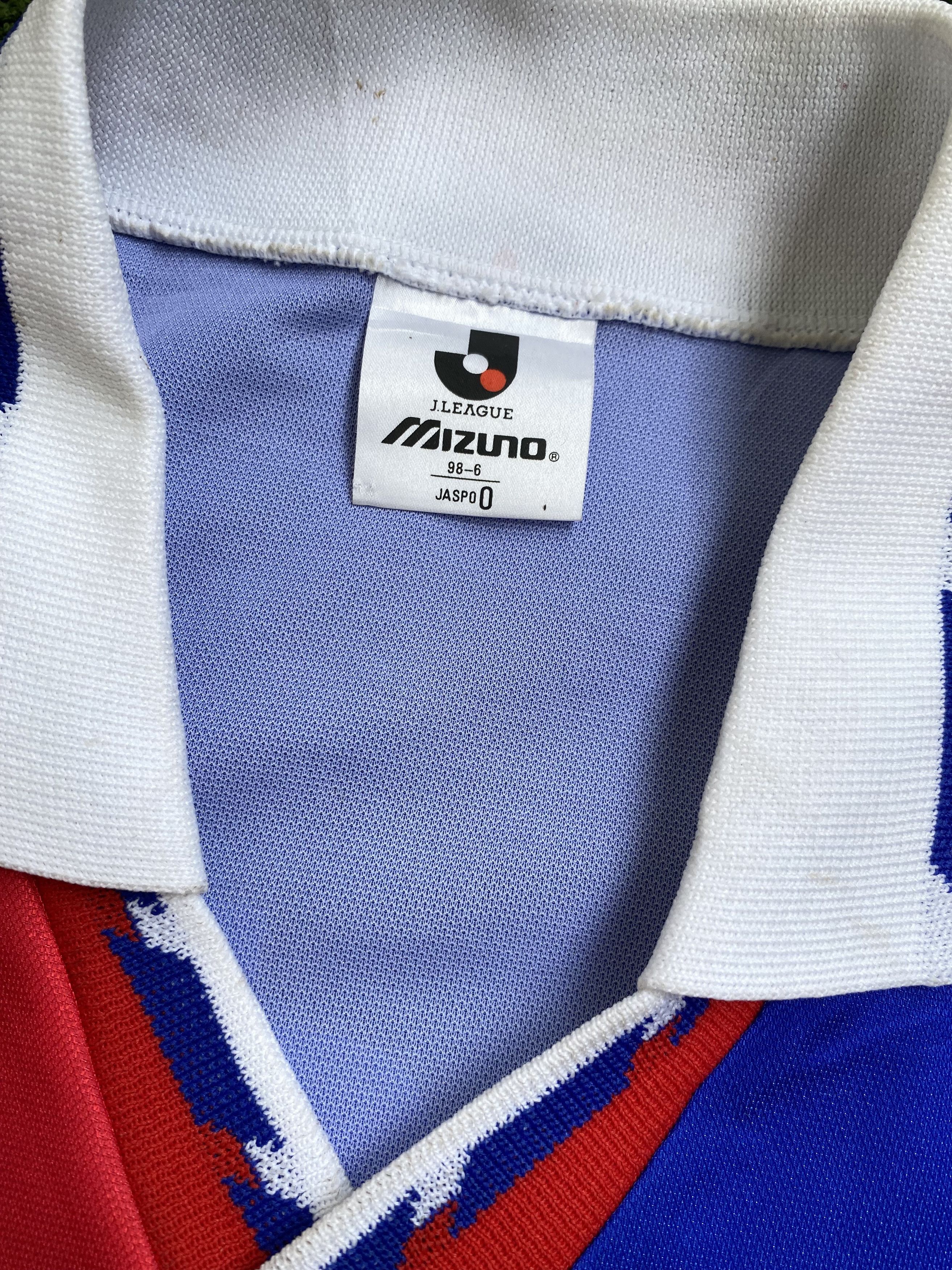 Mizuno × Vintage Yokohama Marinos 1993 Home L/S DÍAZ #9 J.League Vintage RARE Size US L / EU 52-54 / 3 - 6 Thumbnail