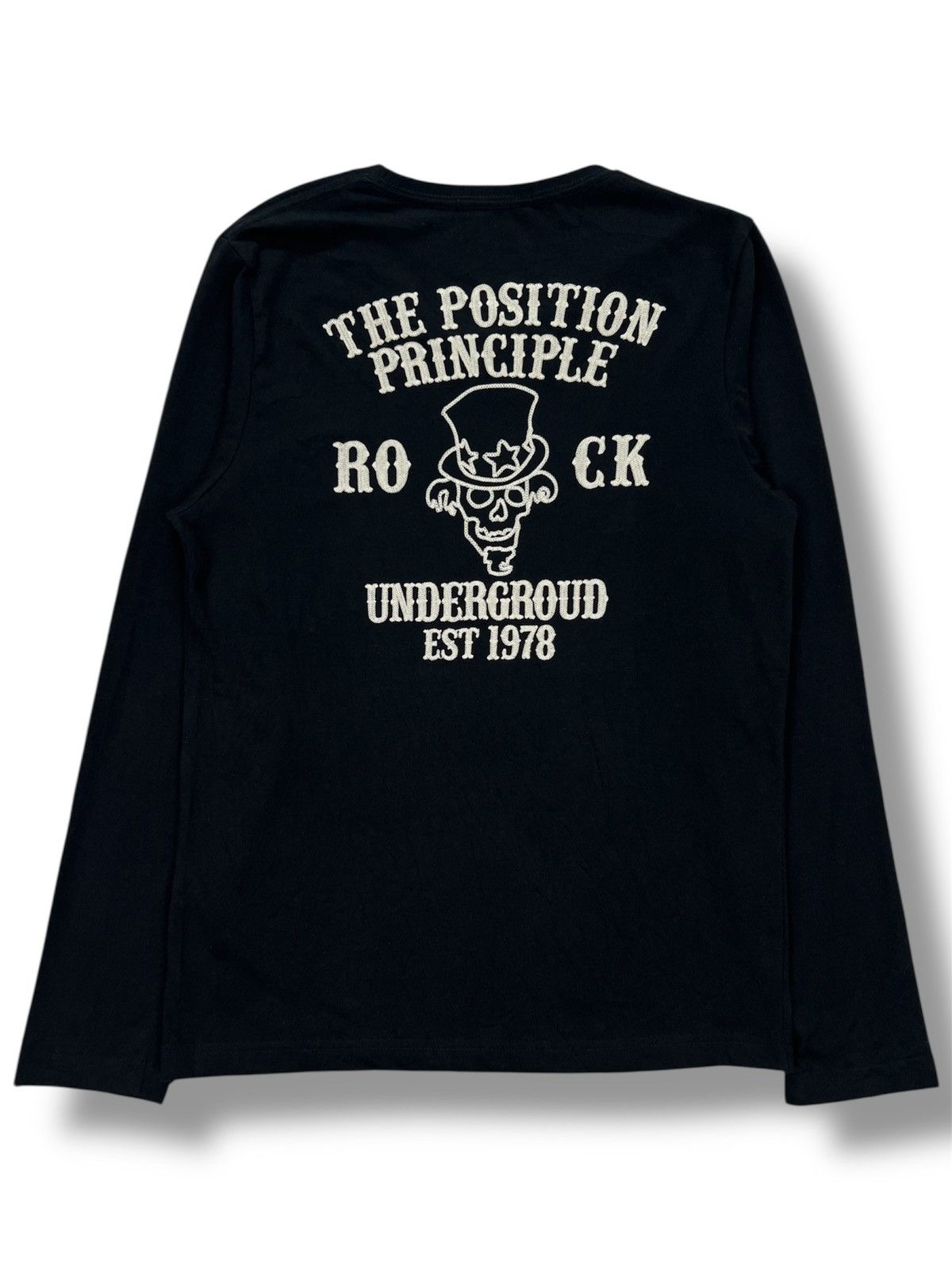 Japanese Brand Crazy Devil Embroidered L/S Tshirt Size US S / EU 44-46 / 1 - 1 Thumbnail