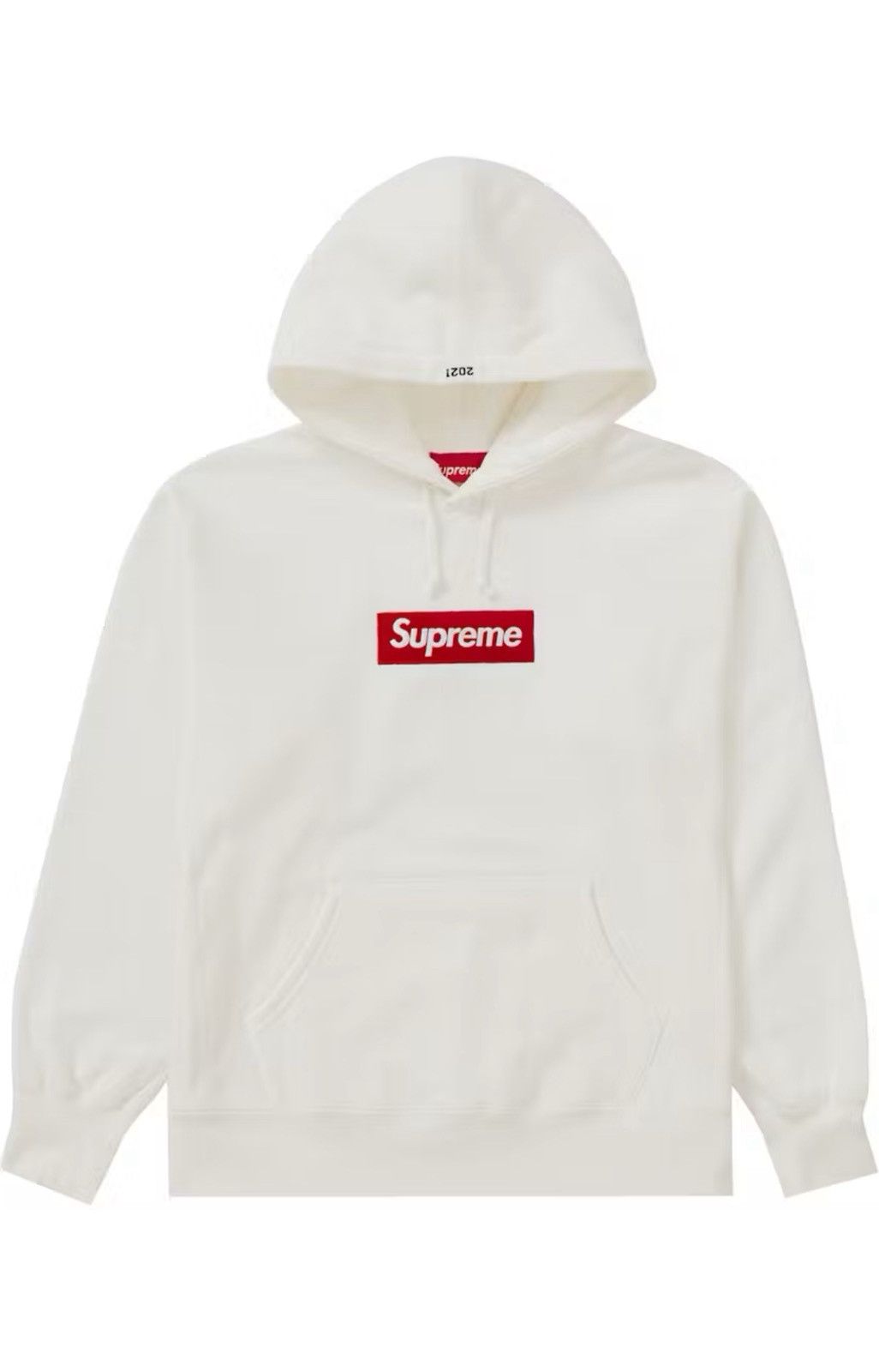 Supreme Supreme FW21 Box logo hoodie white size medium Size US M / EU 48-50 / 2 - 5 Thumbnail